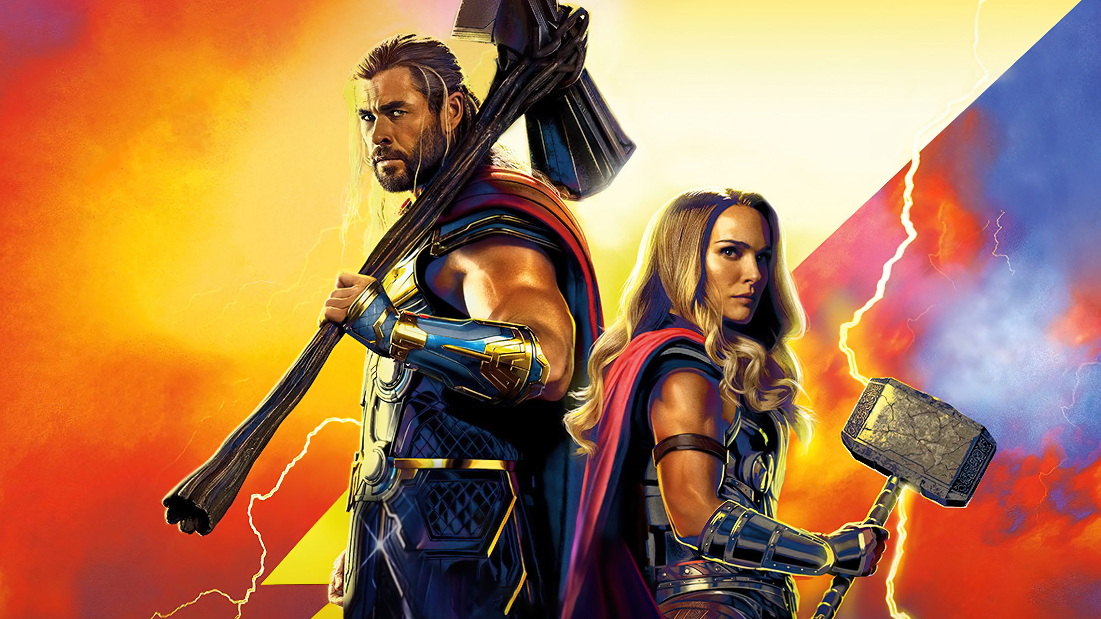 Thor Love And Thunder 4K Jane Foster Art Wallpapers