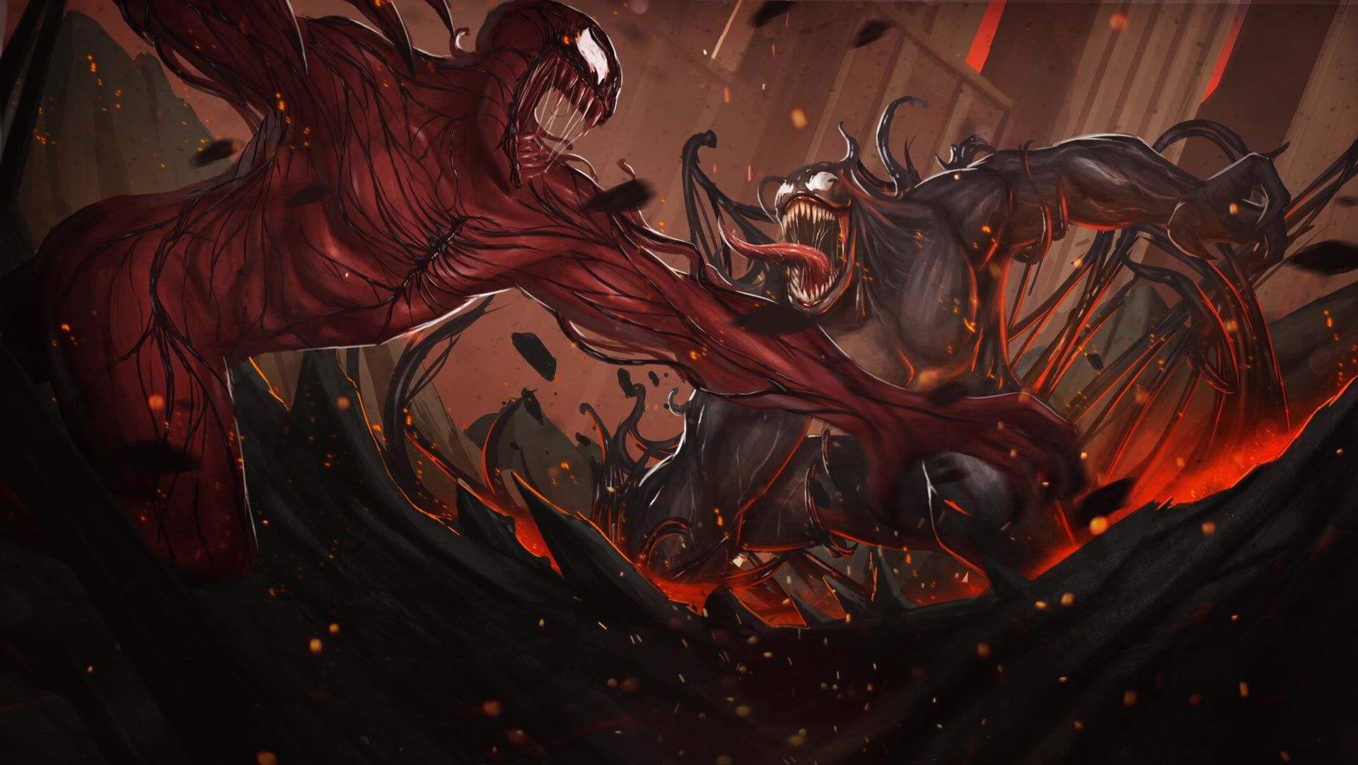 Venom Carnage Spiderman Wallpapers