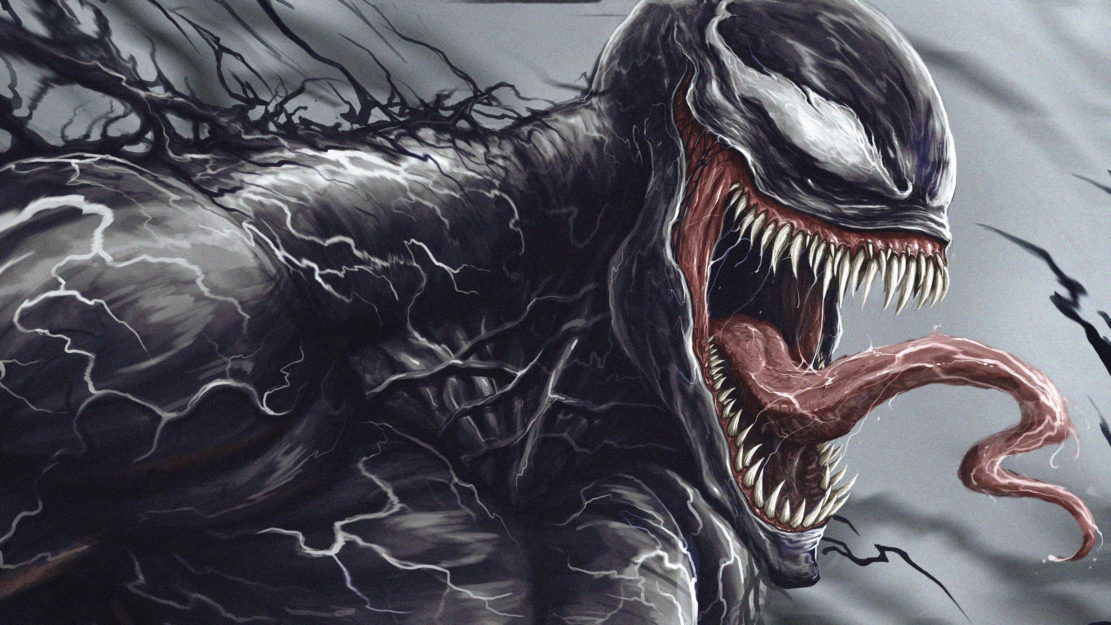 Venom Marvel Comic Art Wallpapers