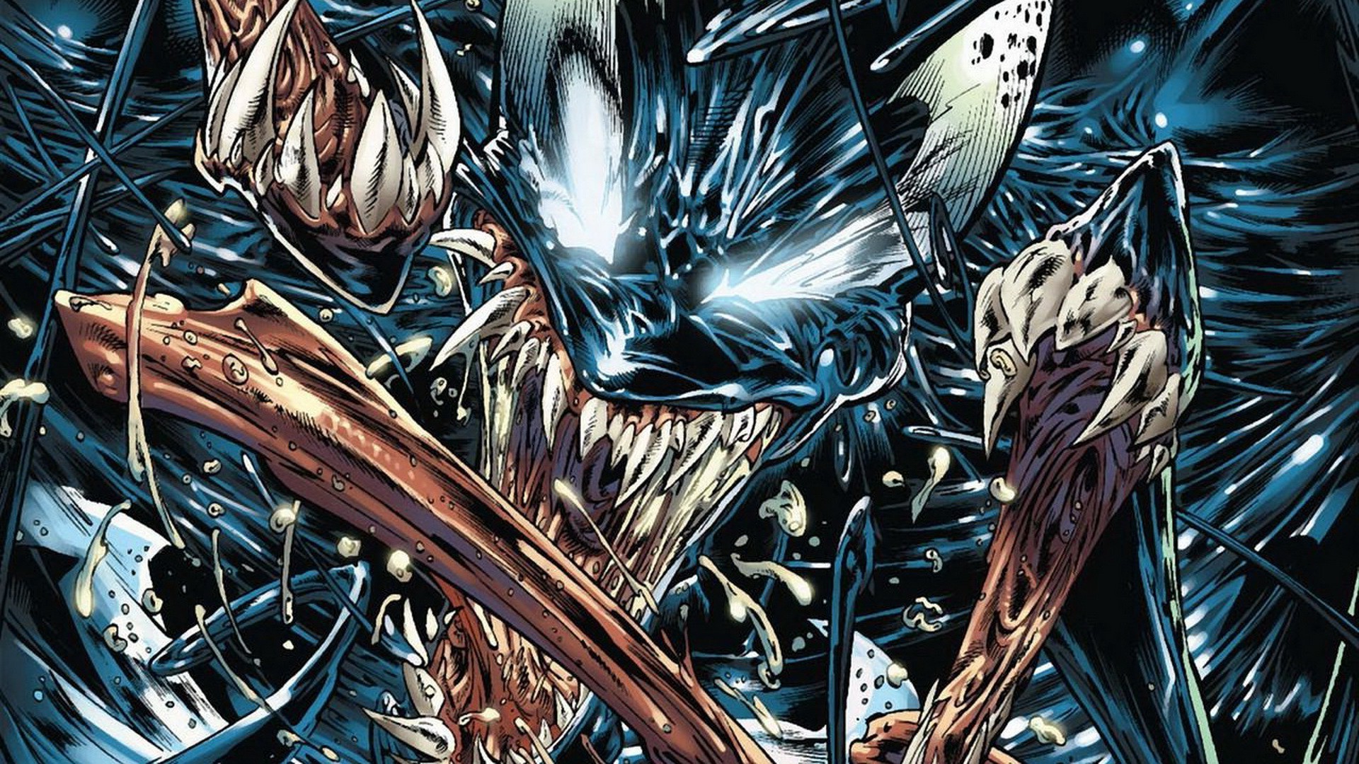 Venom Marvel Comic Art Wallpapers