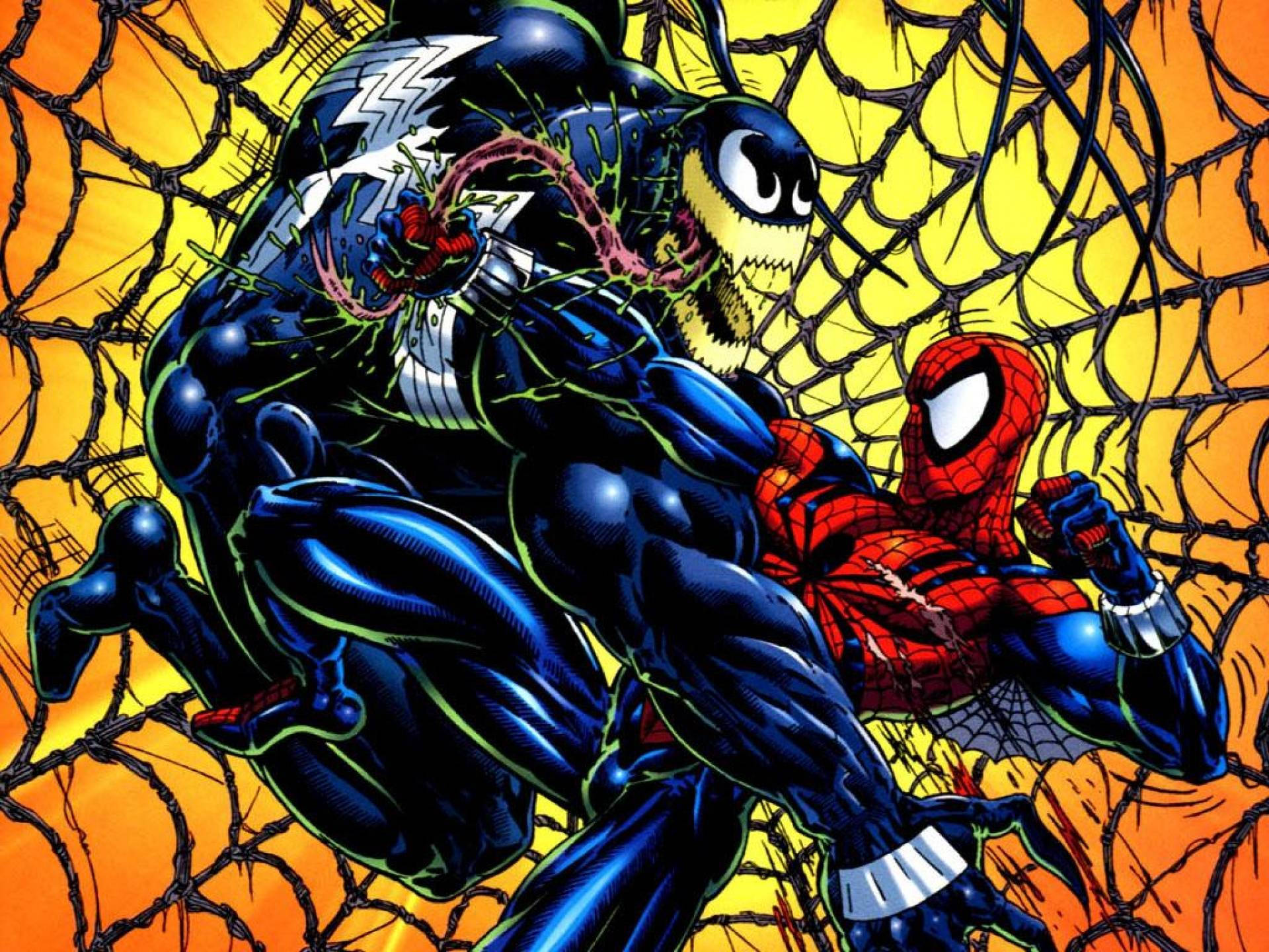 Venom Spider-Man Comicbook Wallpapers