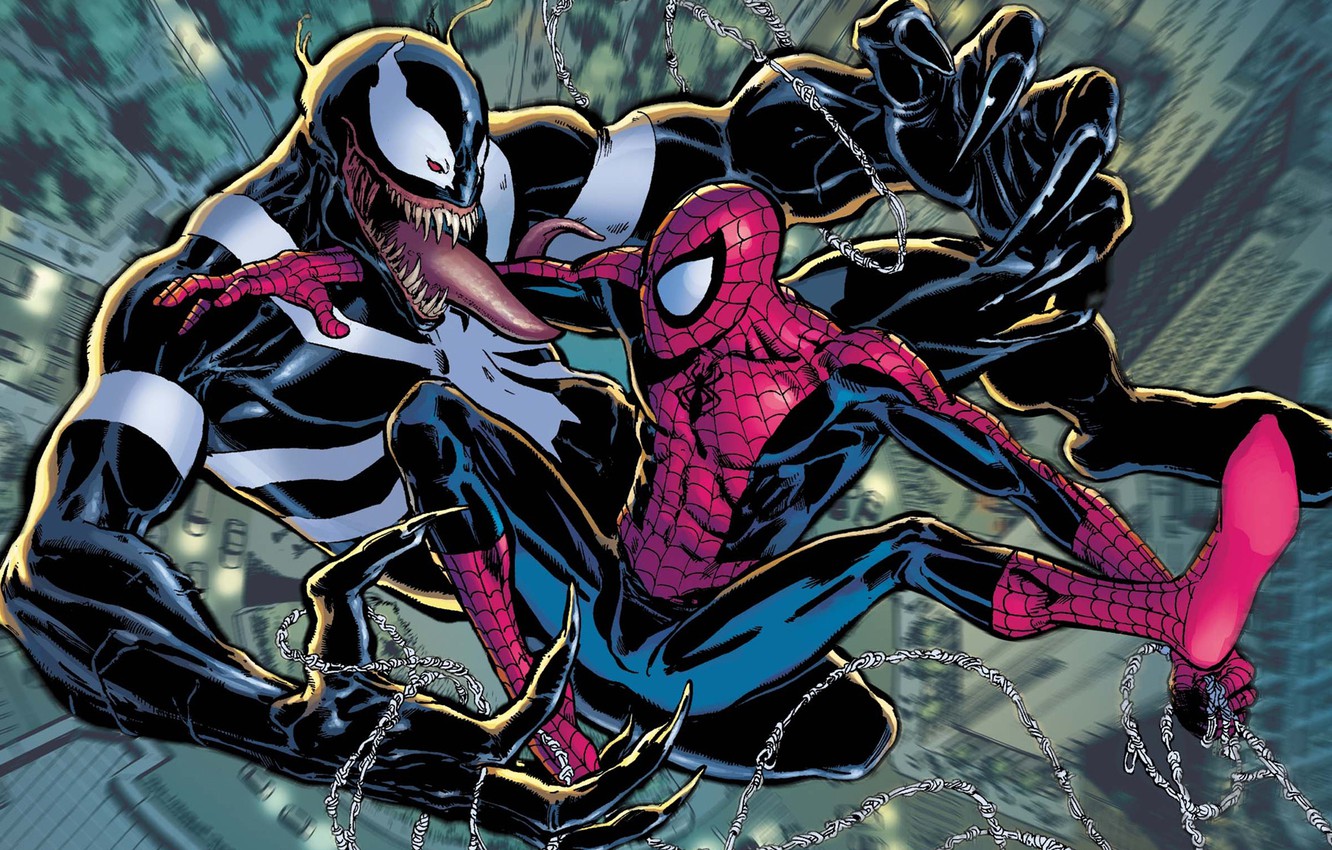 Venom Spider-Man Comicbook Wallpapers