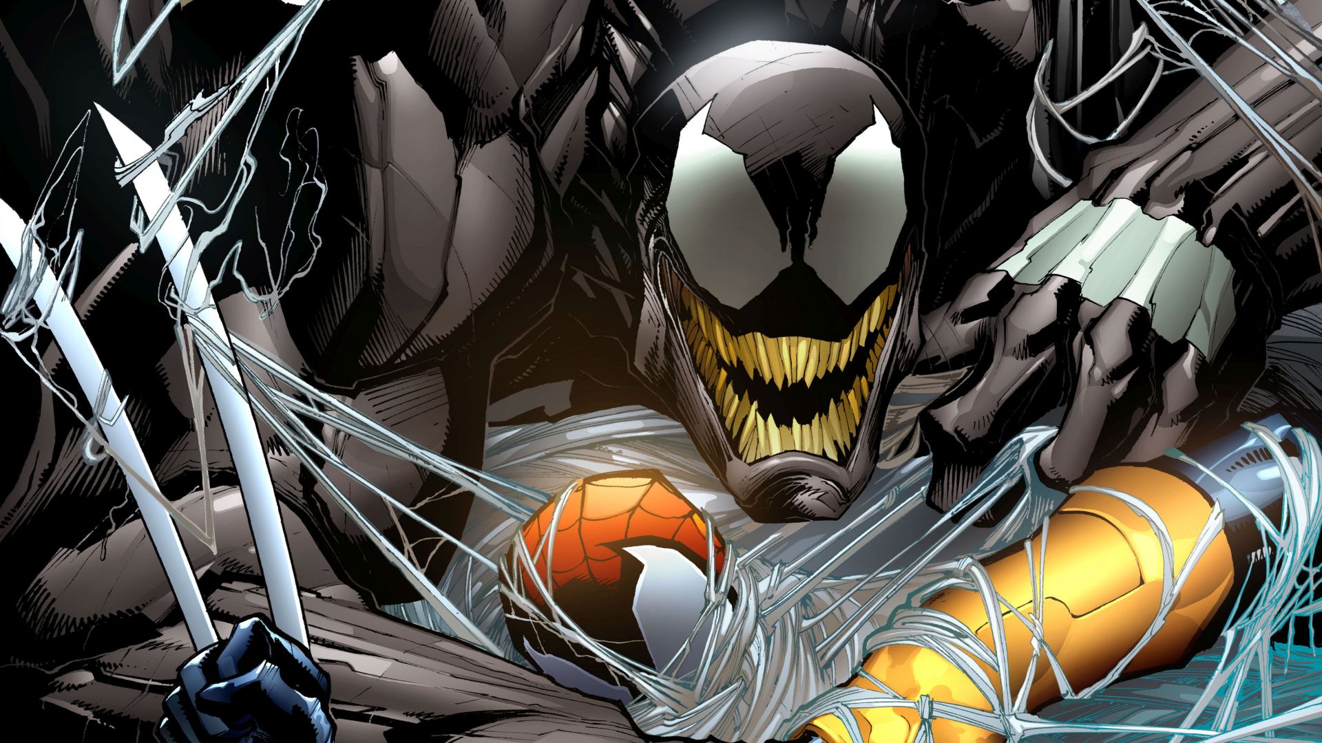 Venom Spider-Man Comicbook Wallpapers