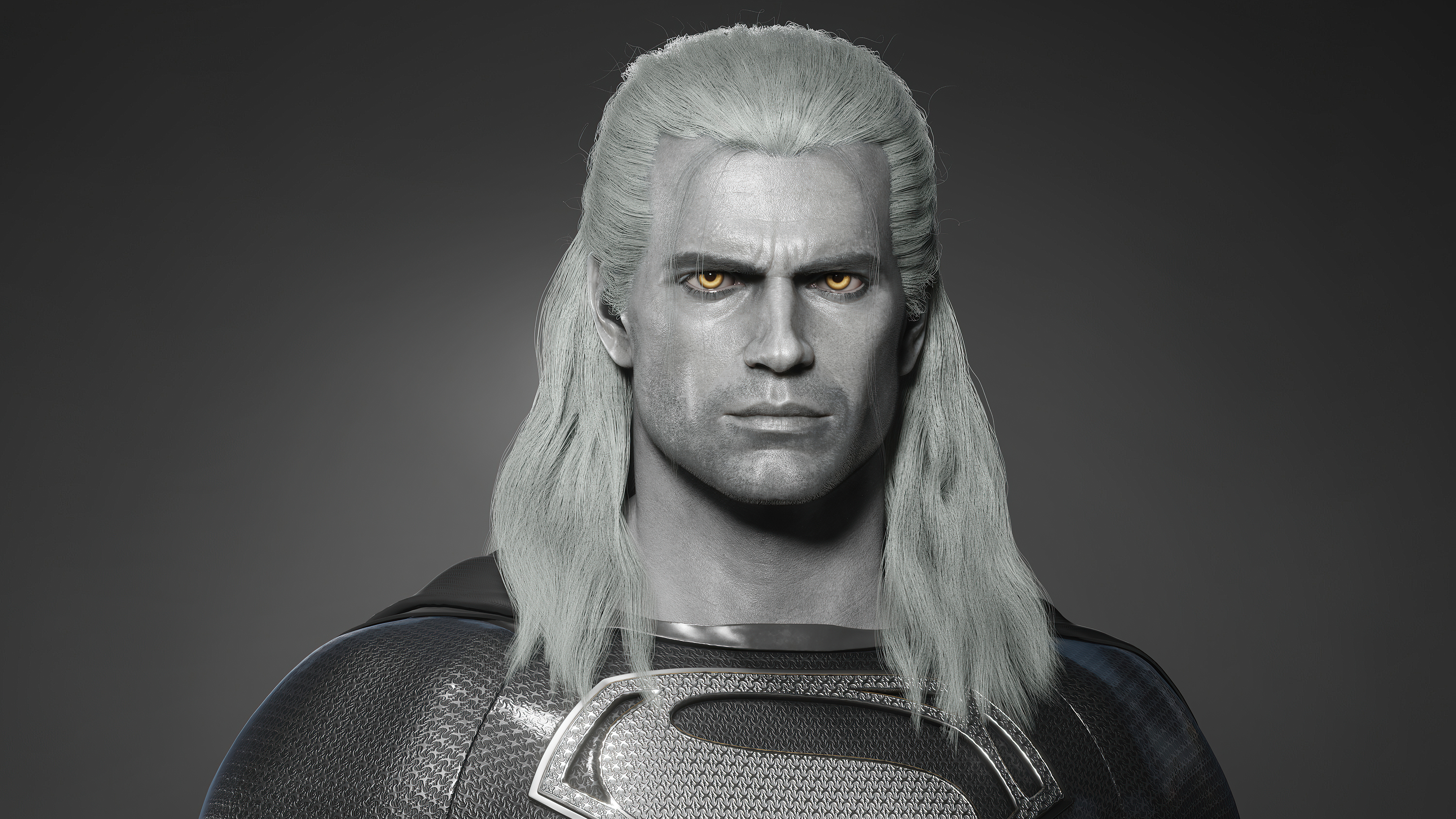 Witcher X Superman Wallpapers