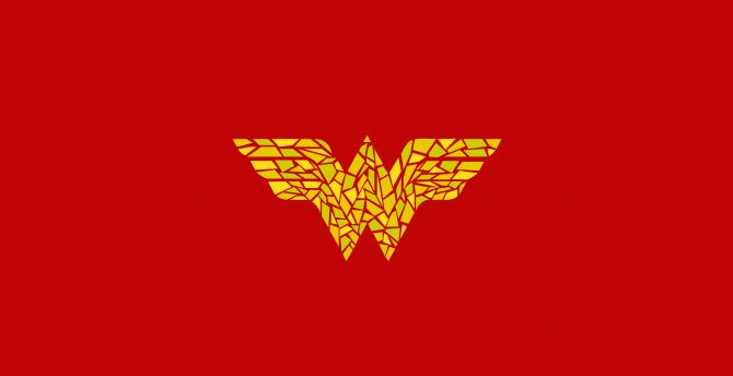 Wonder Woman 8K Minimalist Wallpapers