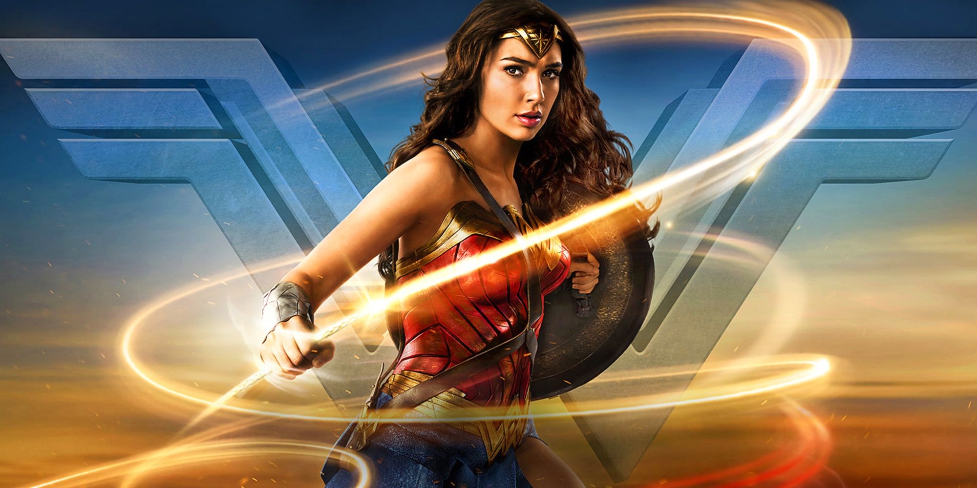 Wonder Woman Lightning Swing Art Wallpapers