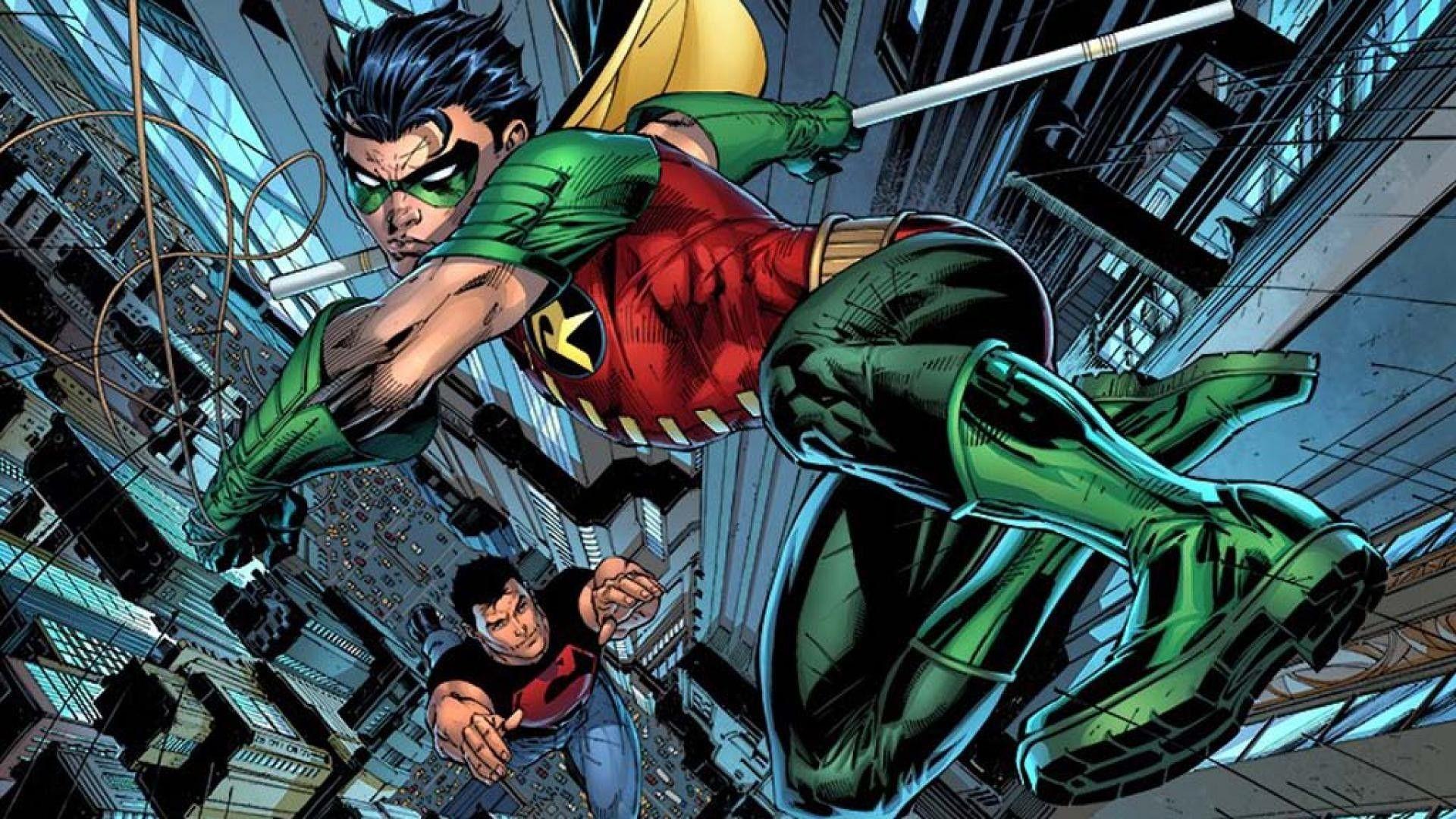 Young Robin Dc Comics Art Wallpapers