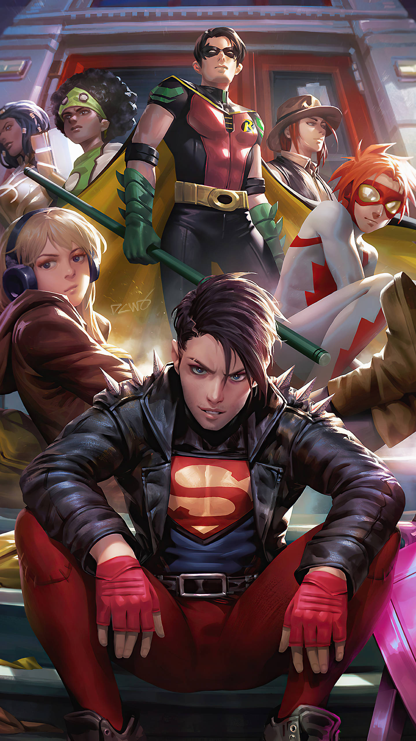 Young Robin Dc Comics Art Wallpapers