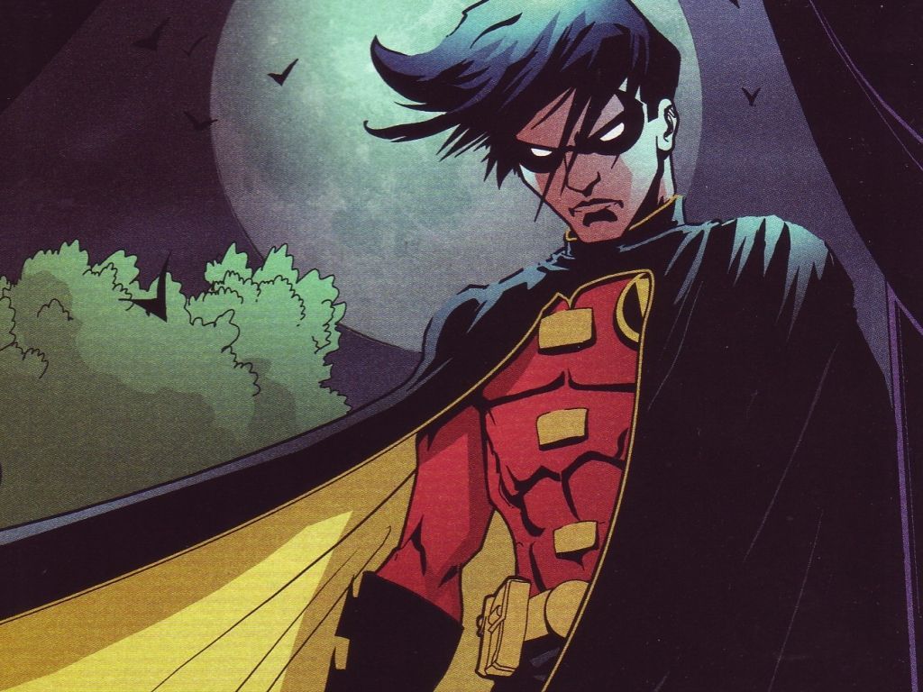 Young Robin Dc Comics Art Wallpapers