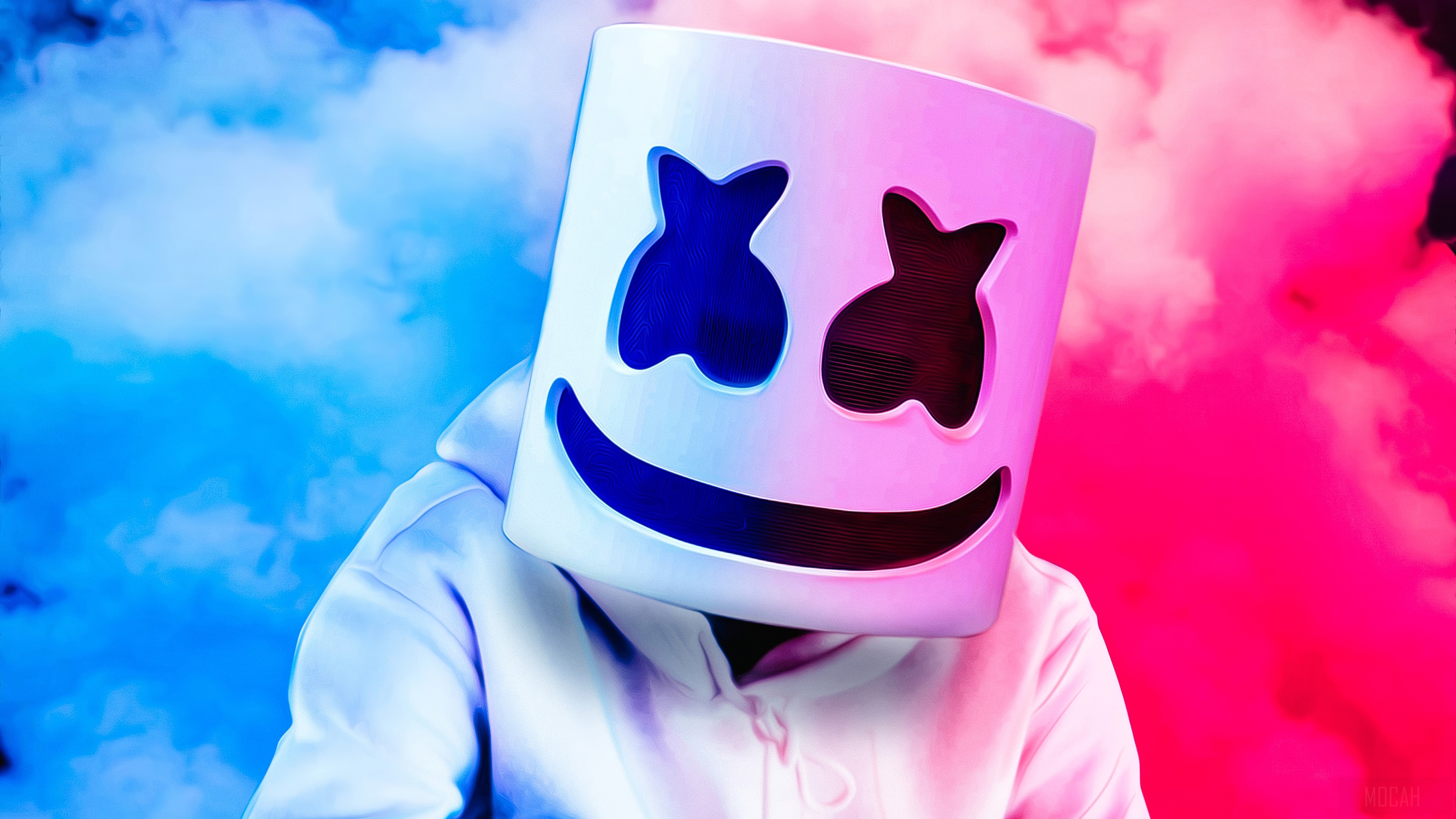 Dj Marshmello Hd Neon Wallpapers