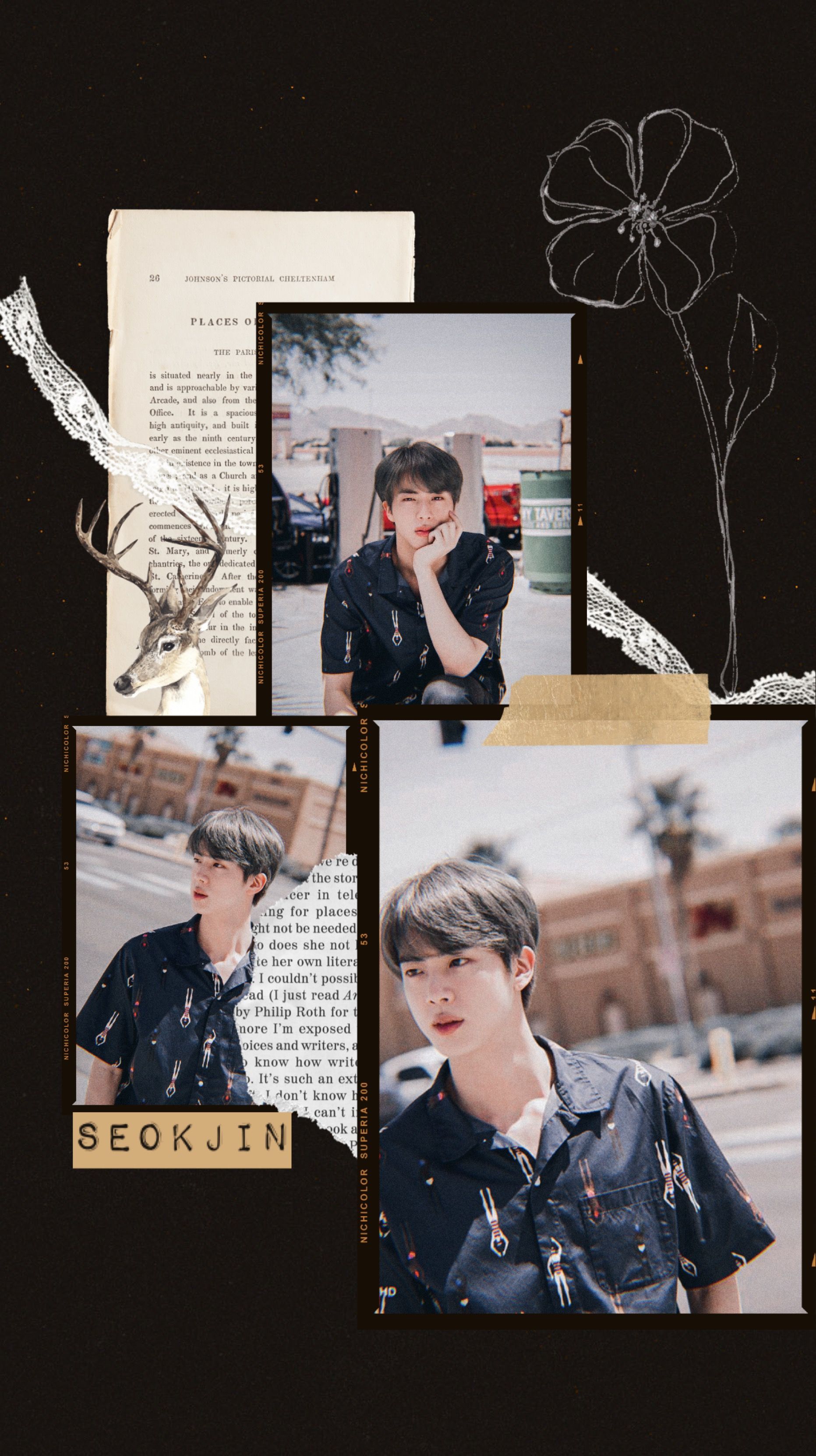 Kim Seok Jin Bts Wallpapers