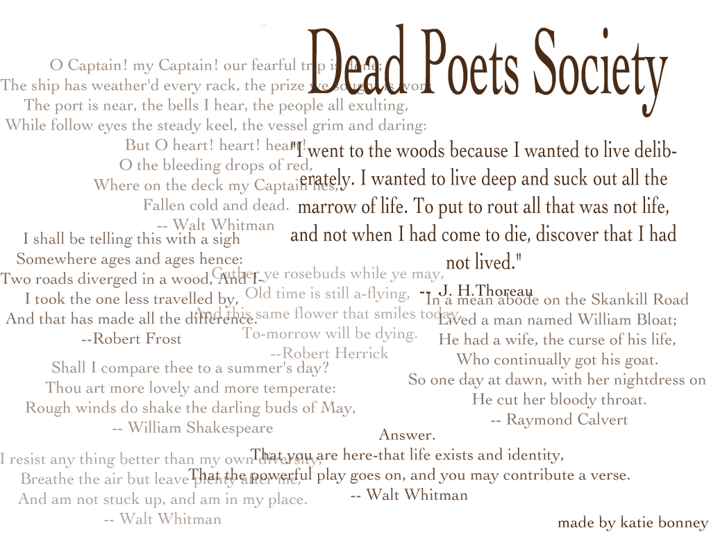 Dead Poetic Wallpapers