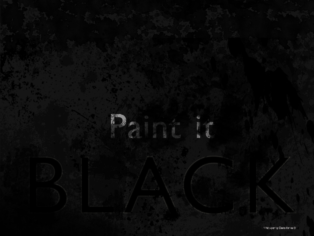 Paint It Black Wallpapers