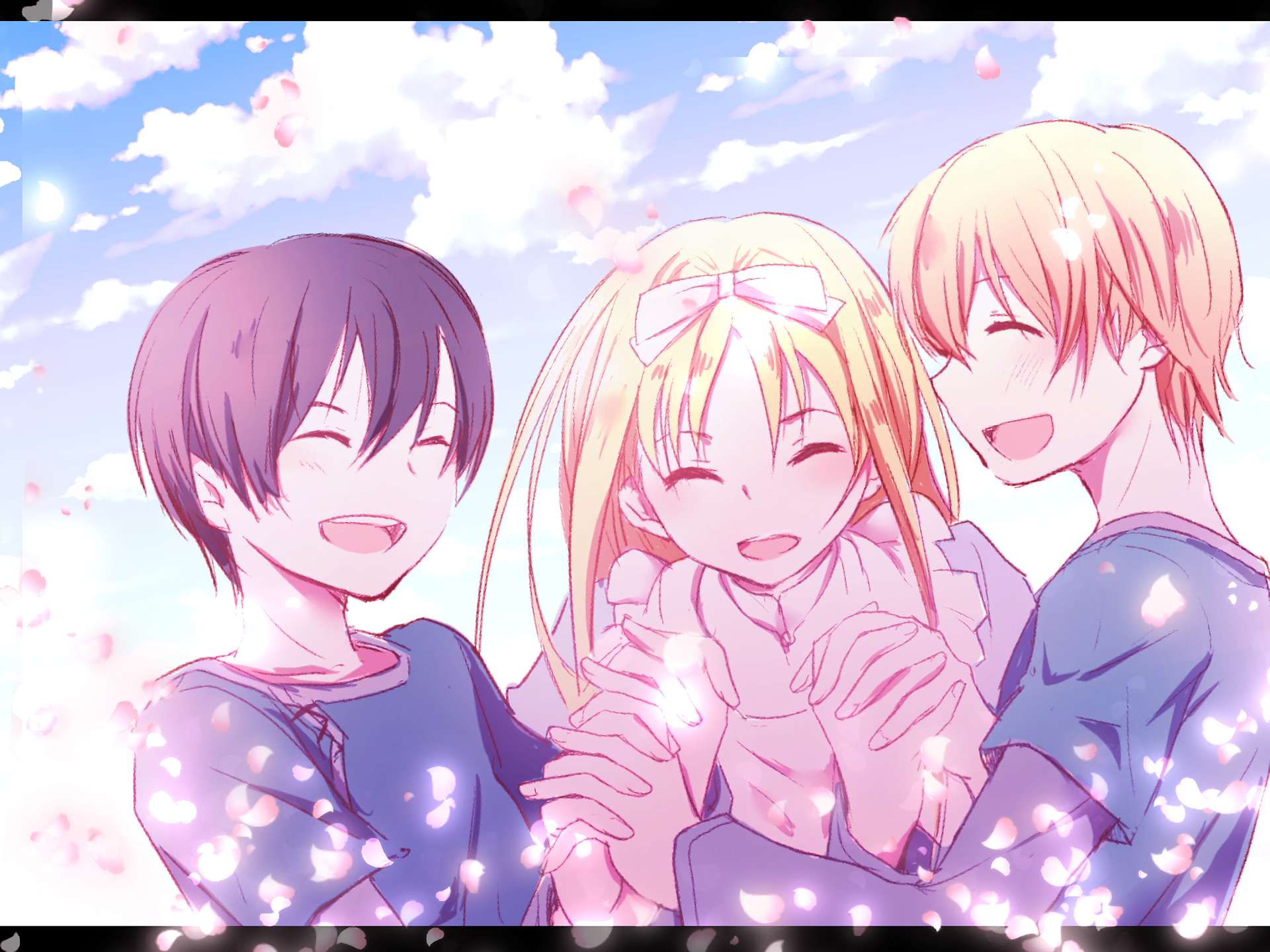 Alice, Kirito And Eugeo Sword Art Online Wallpapers