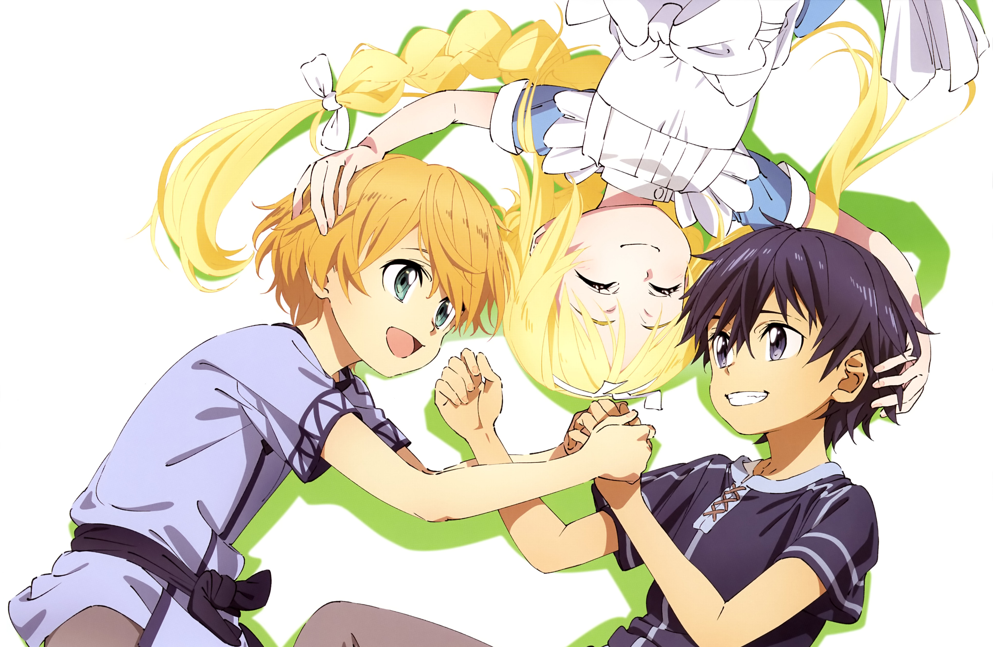 Alice, Kirito And Eugeo Sword Art Online Wallpapers