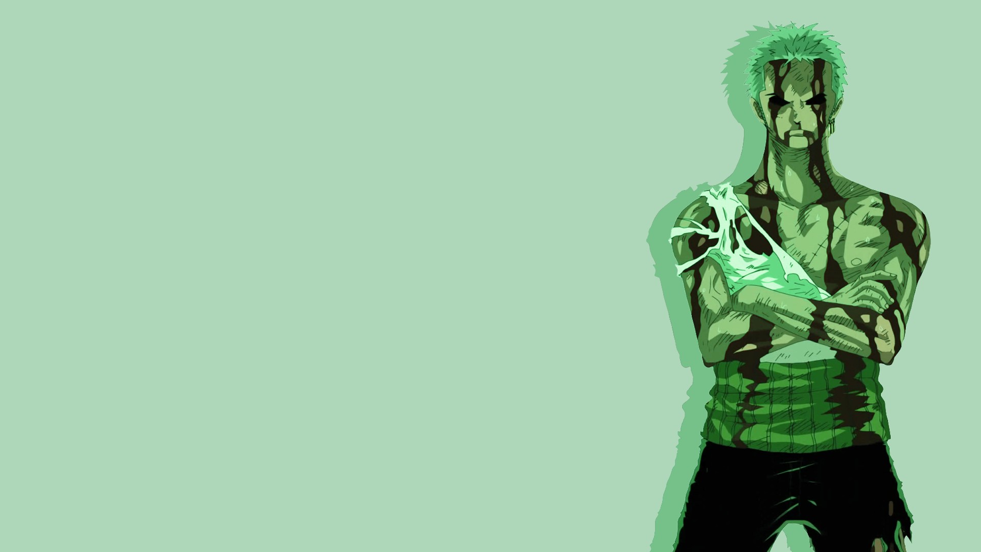 Anime 1920X1080 Green Wallpapers