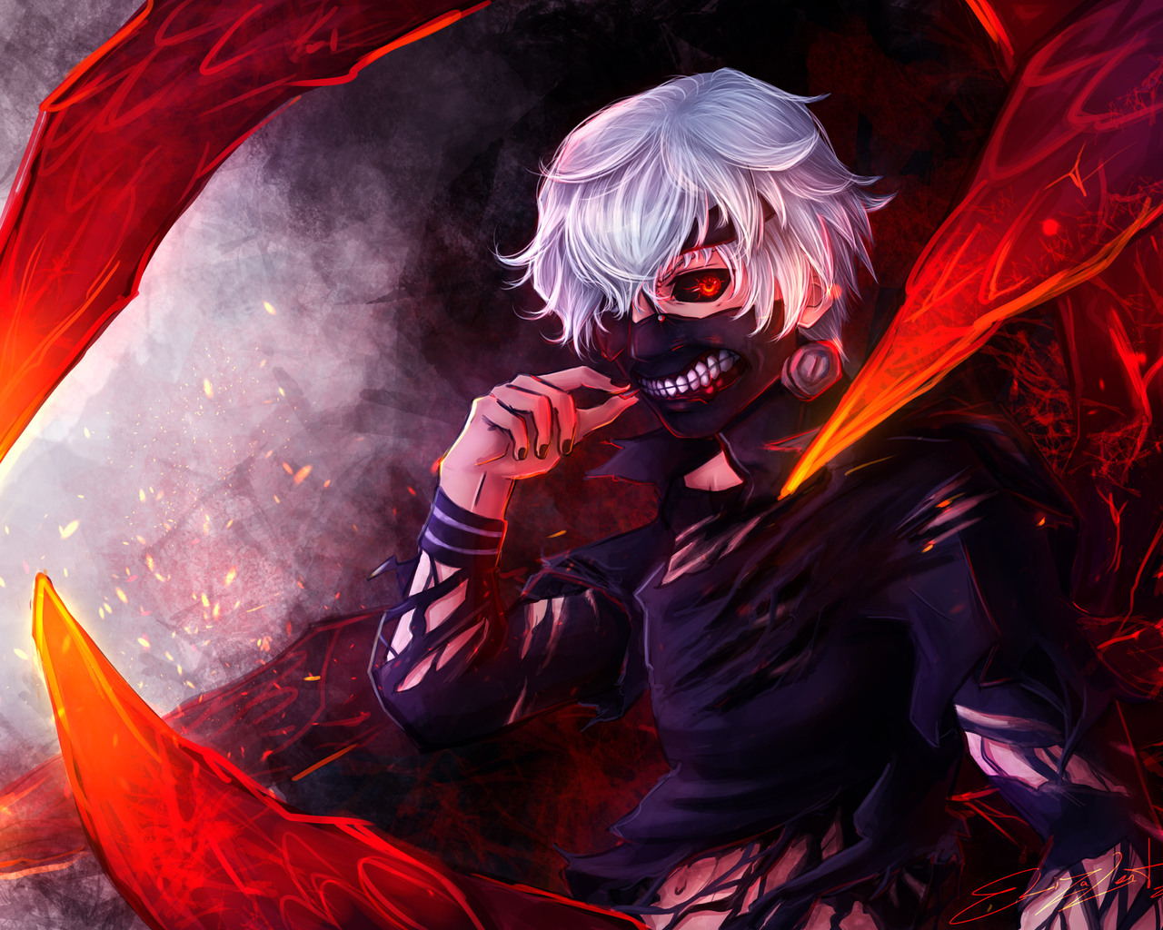 Anime 4K Kaneki Ken Wallpapers