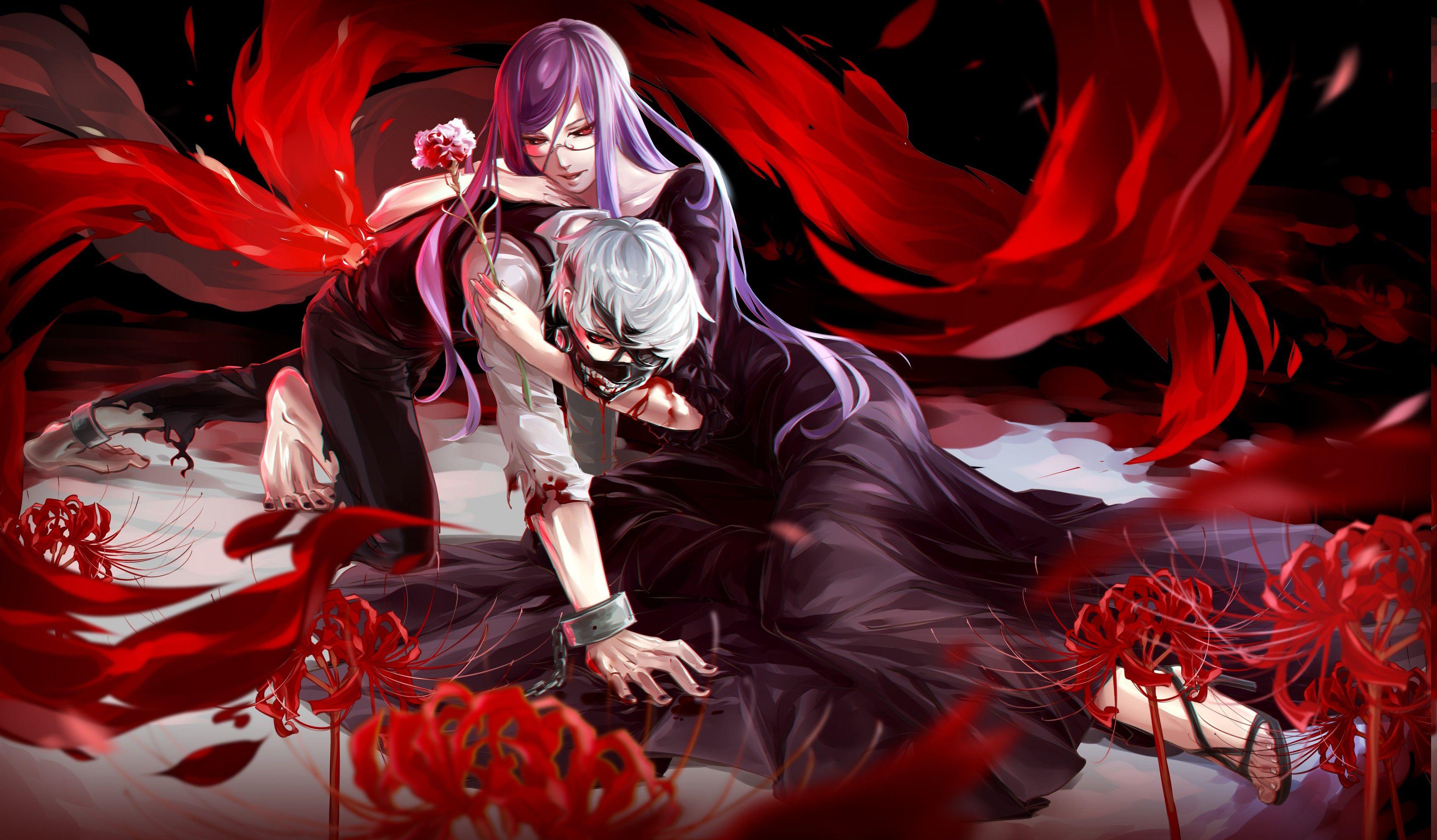 Anime 4K Kaneki Ken Wallpapers