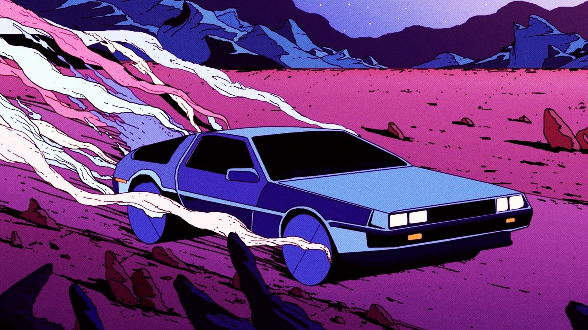 Anime Aesthetic Car Wallpapers