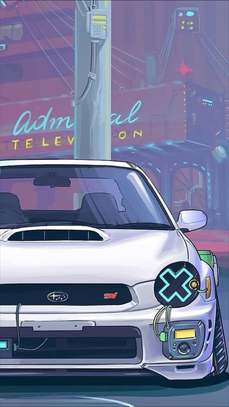 Anime Aesthetic Car Wallpapers