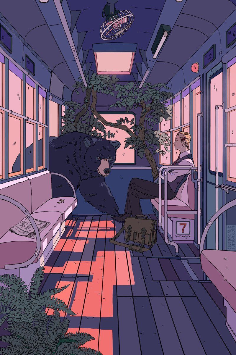 Anime Aesthetic Painting Wallpapers