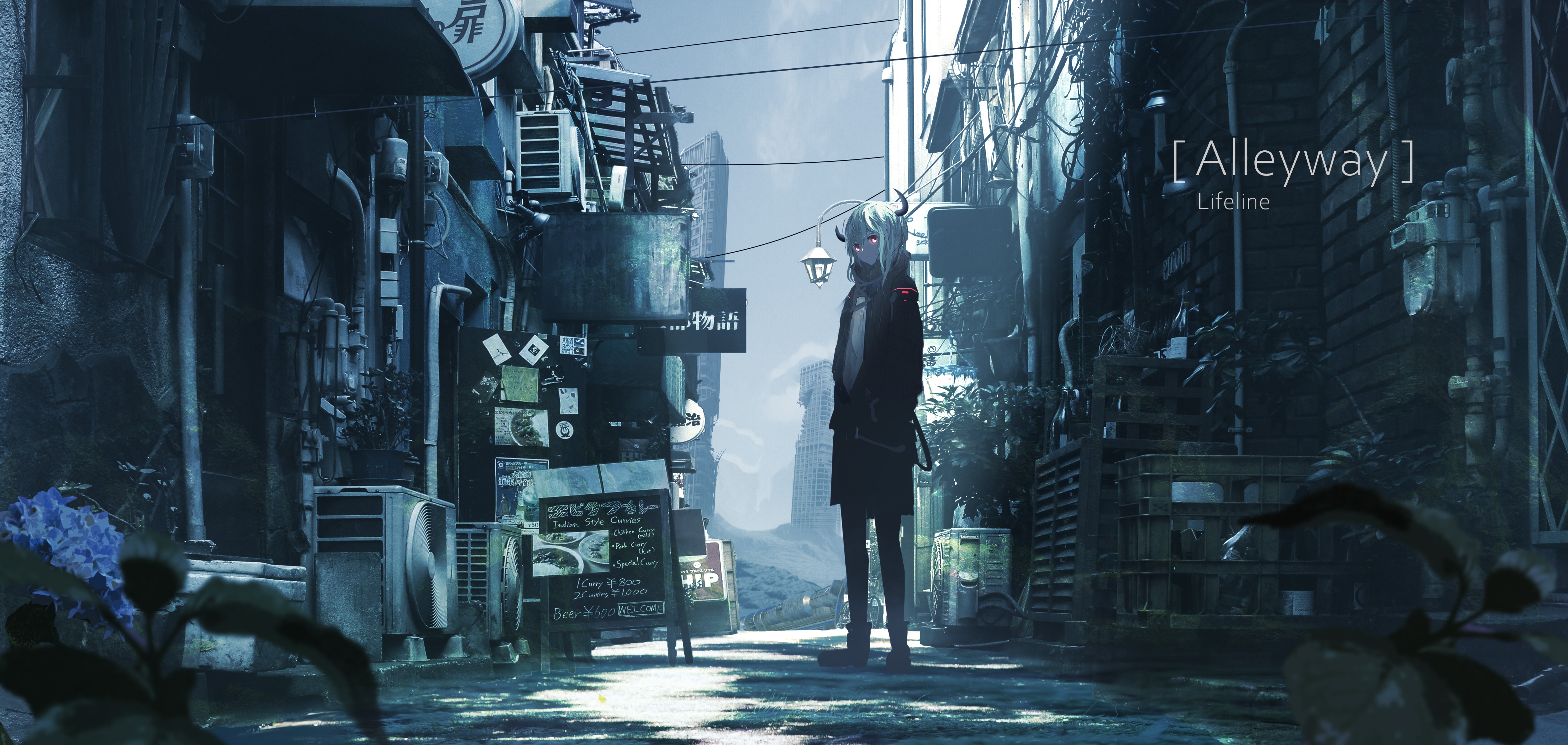 Anime Alleyway Wallpapers