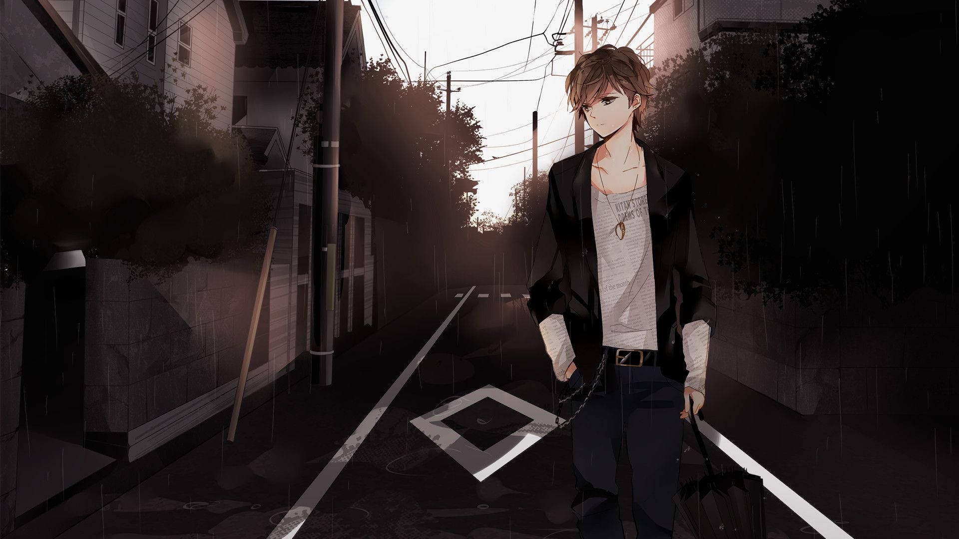 Anime Alleyway Wallpapers