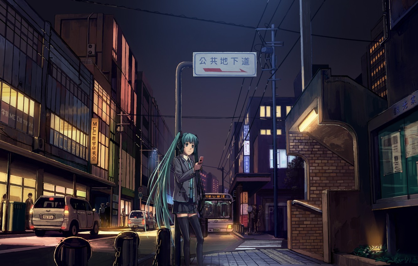 Anime Alleyway Wallpapers