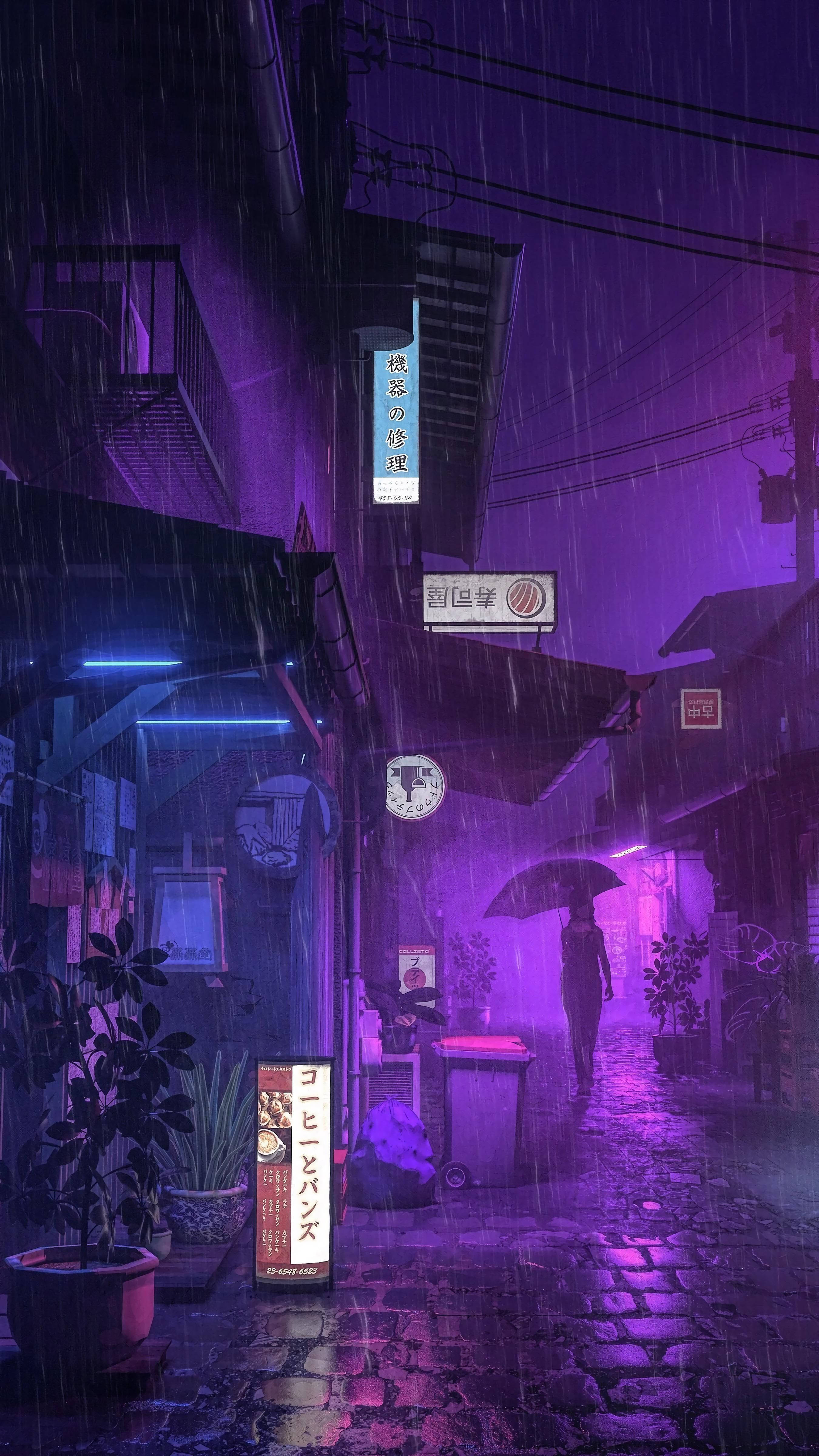 Anime Alleyway Wallpapers