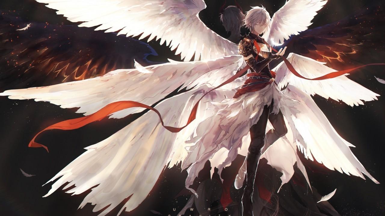 Anime Angel Boy Wallpapers