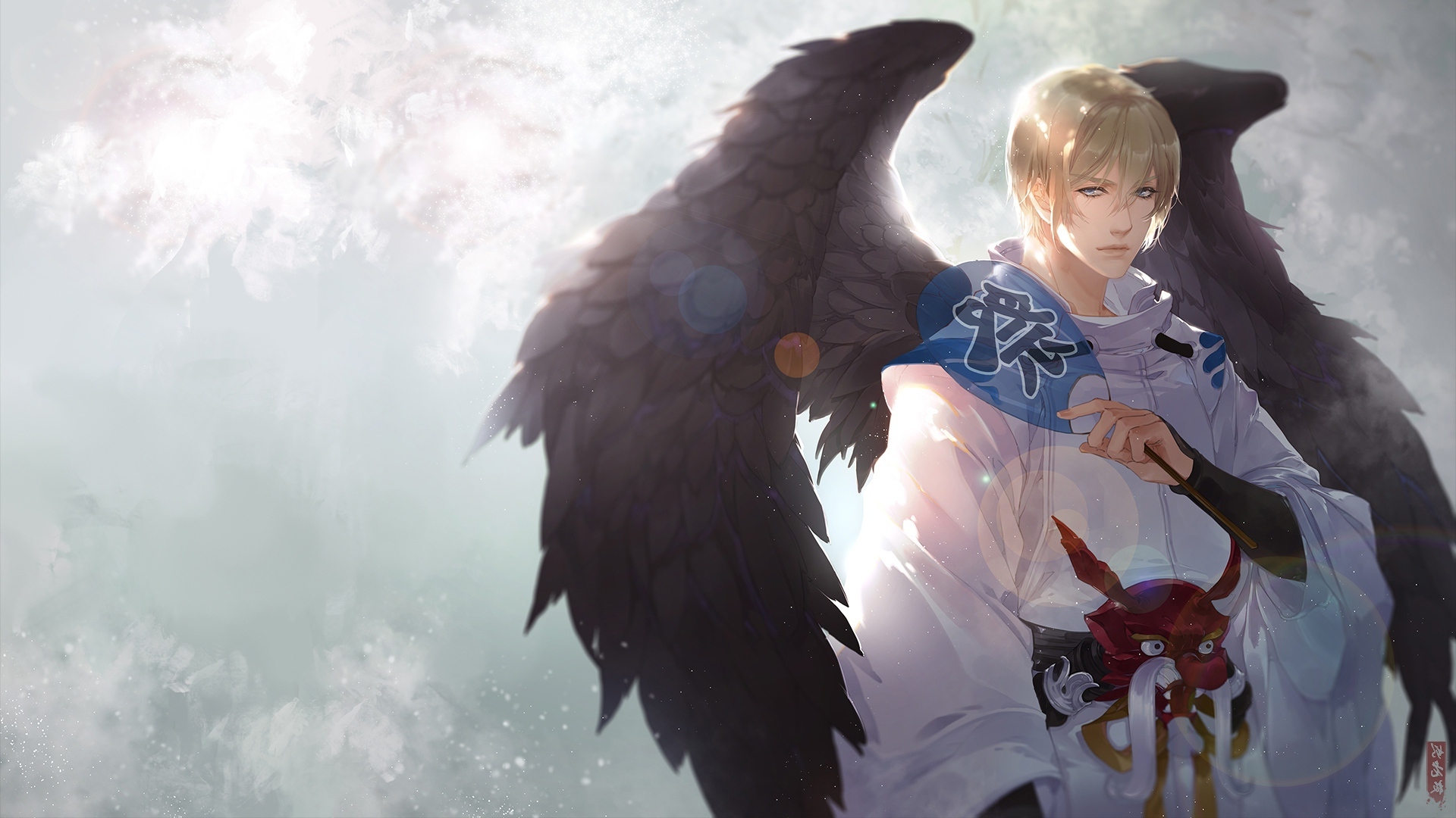 Anime Angel Boy Wallpapers