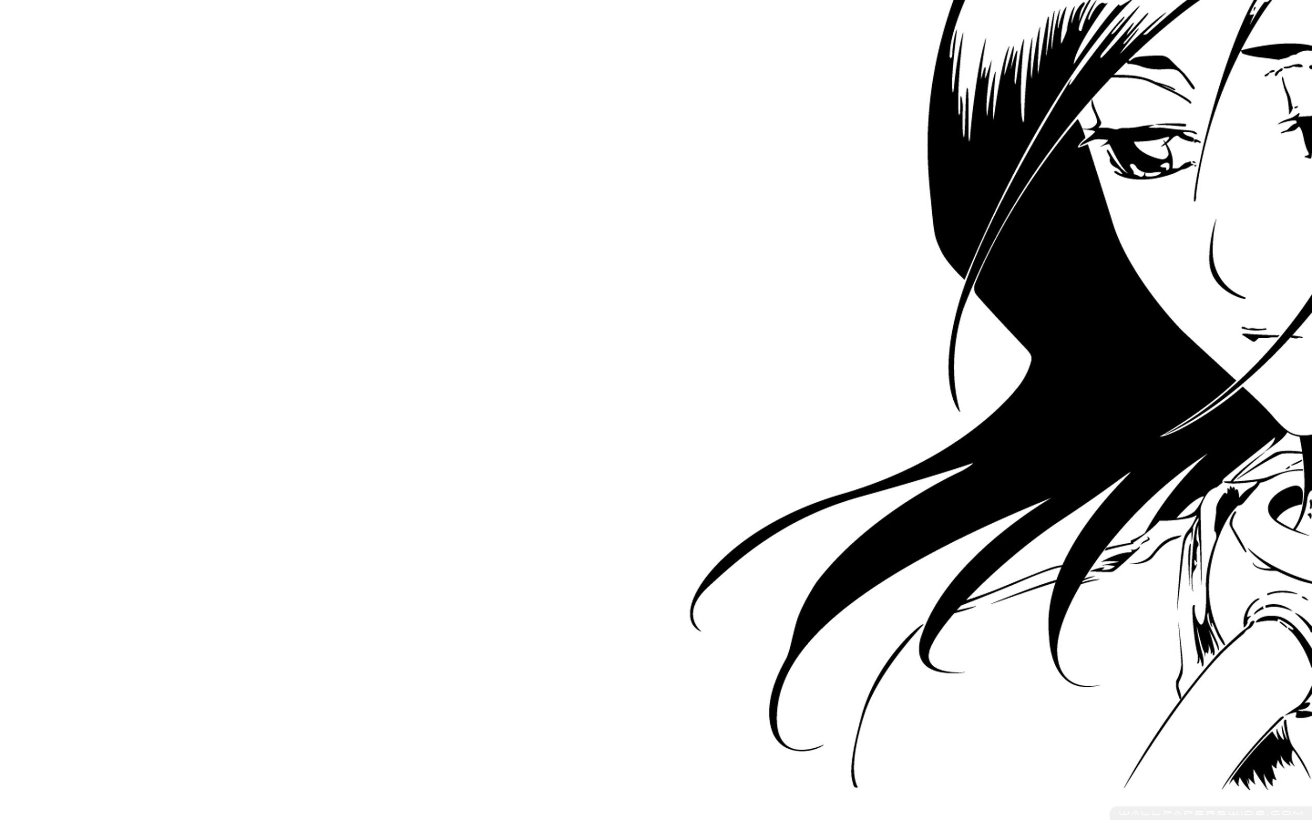 Anime Art Black And White Wallpapers