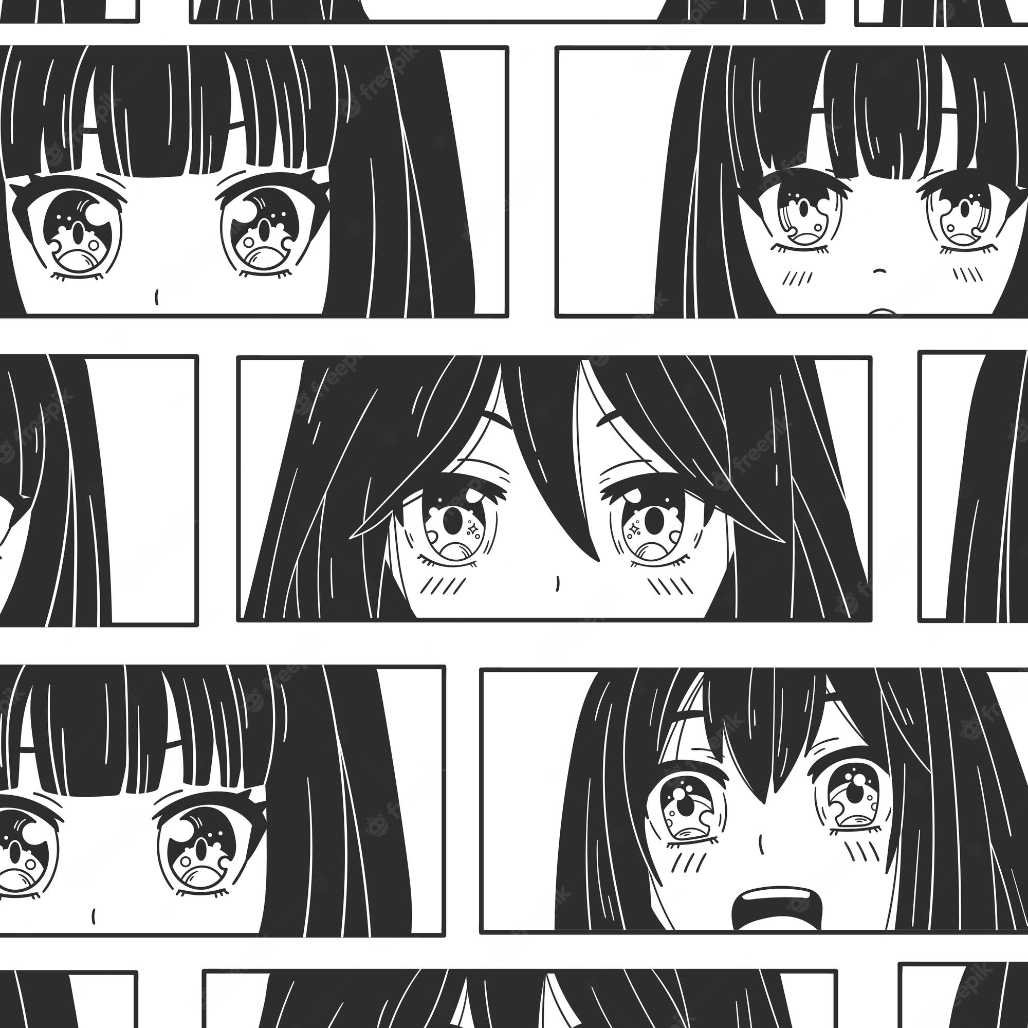 Anime Art Black And White Wallpapers