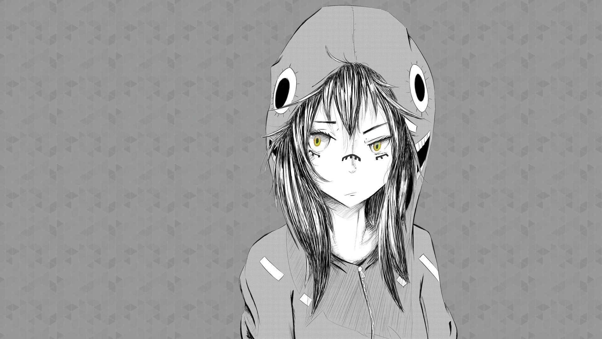 Anime Art Black And White Wallpapers