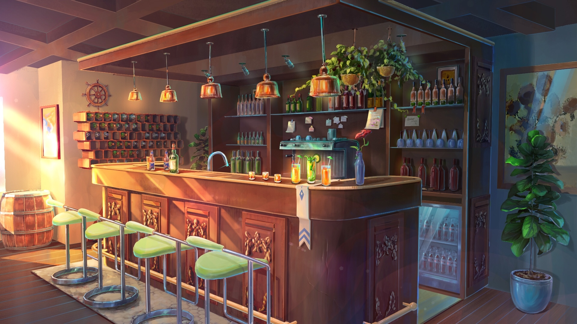 Anime Bar Wallpapers