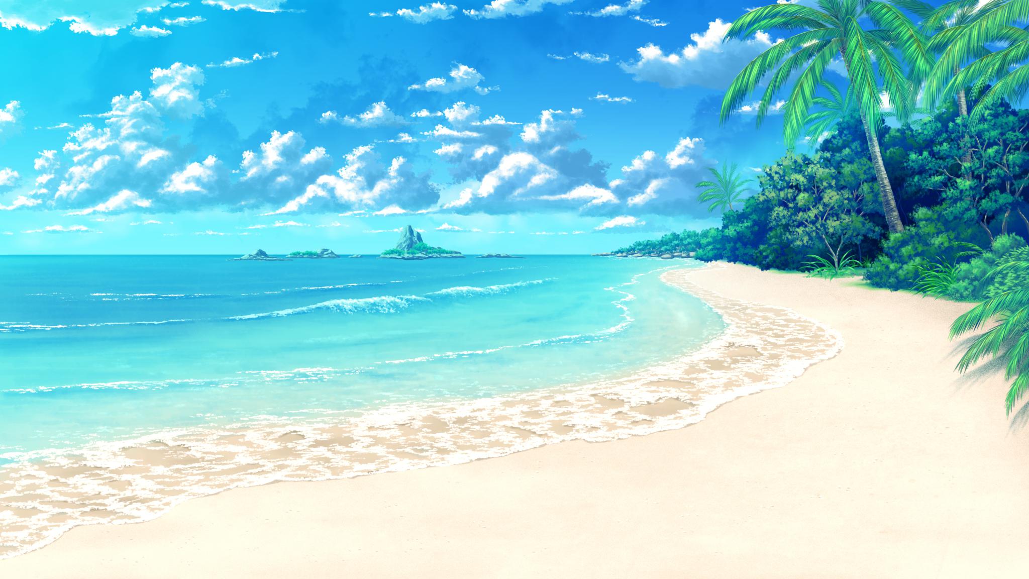 Anime Beach Wallpapers