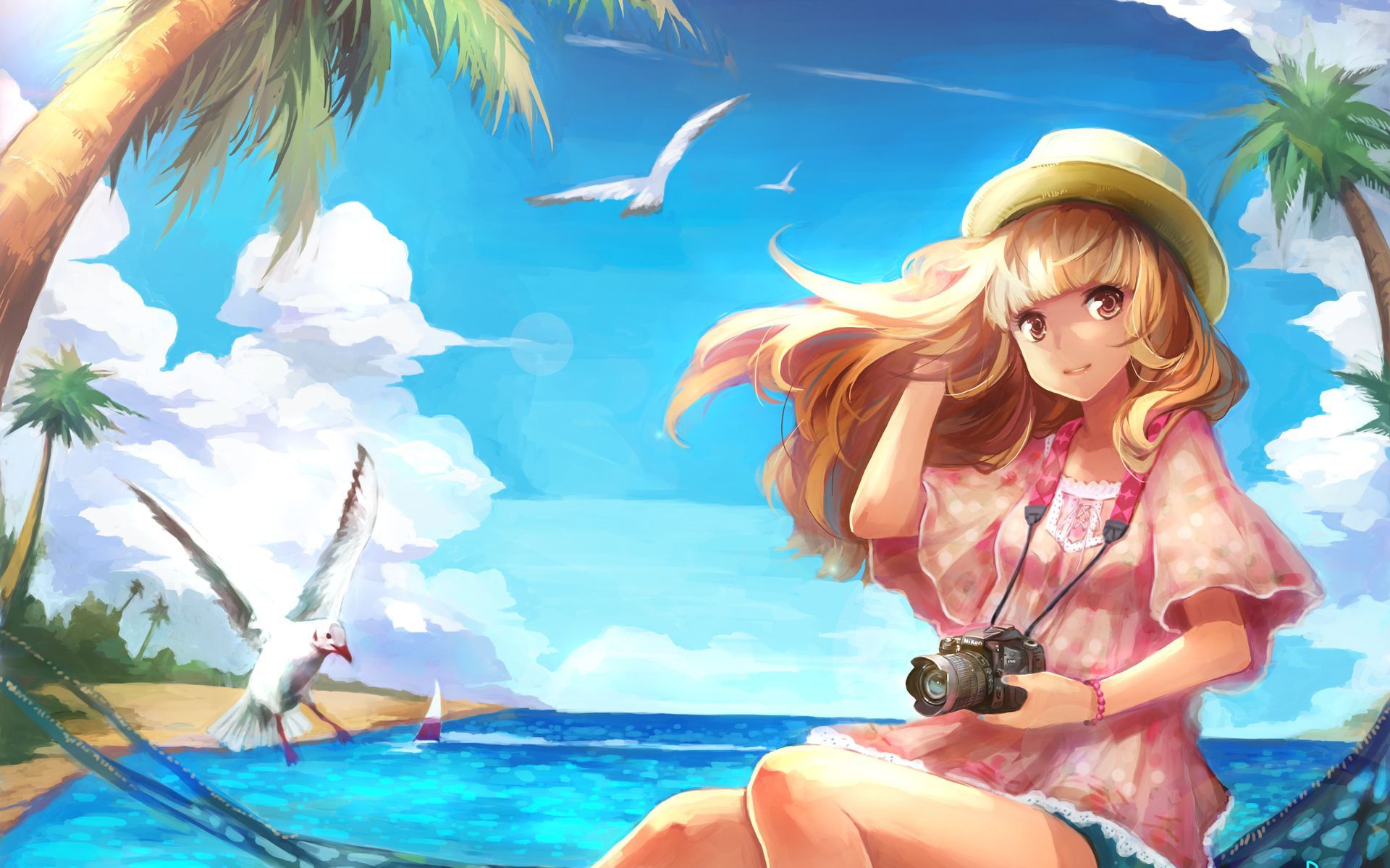 Anime Beach Wallpapers