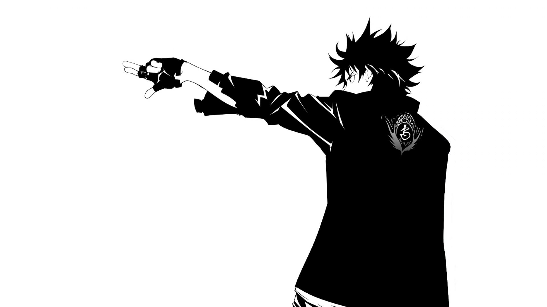 Anime Black And White Boy Wallpapers