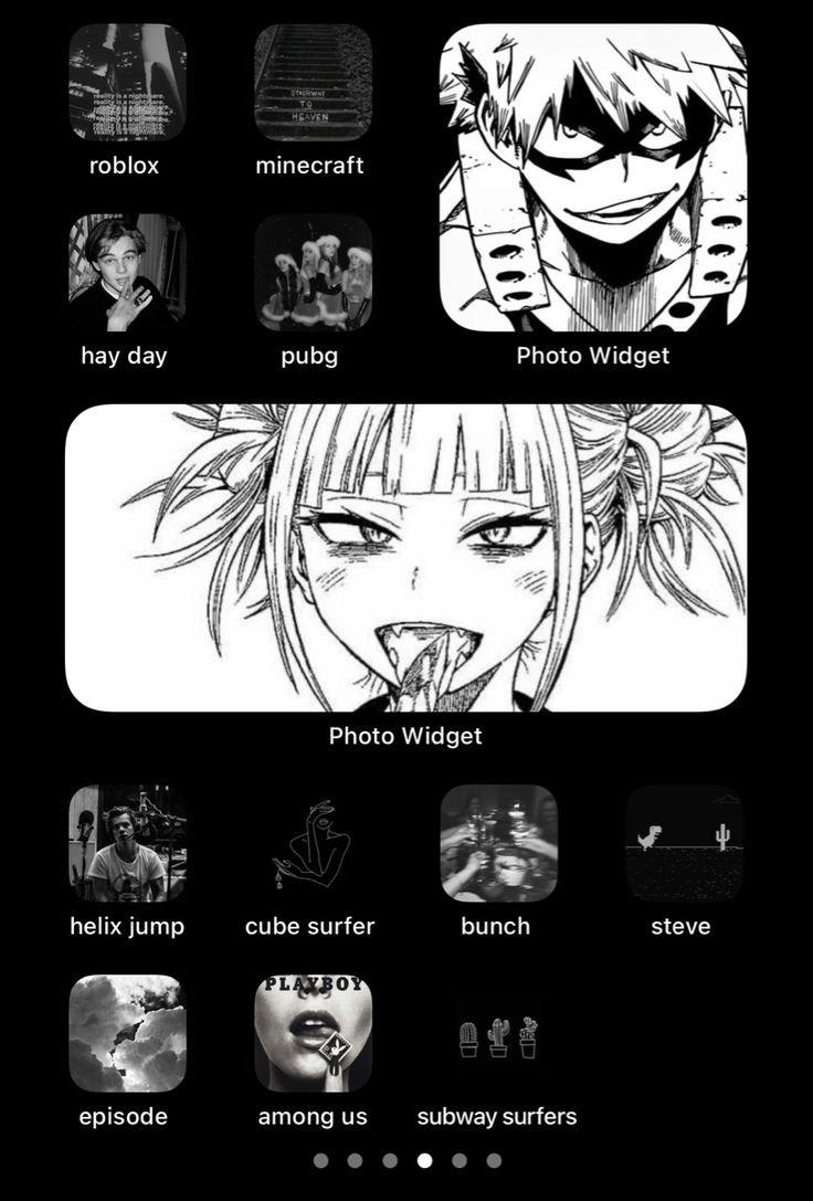 Anime Black And White Iphone Wallpapers
