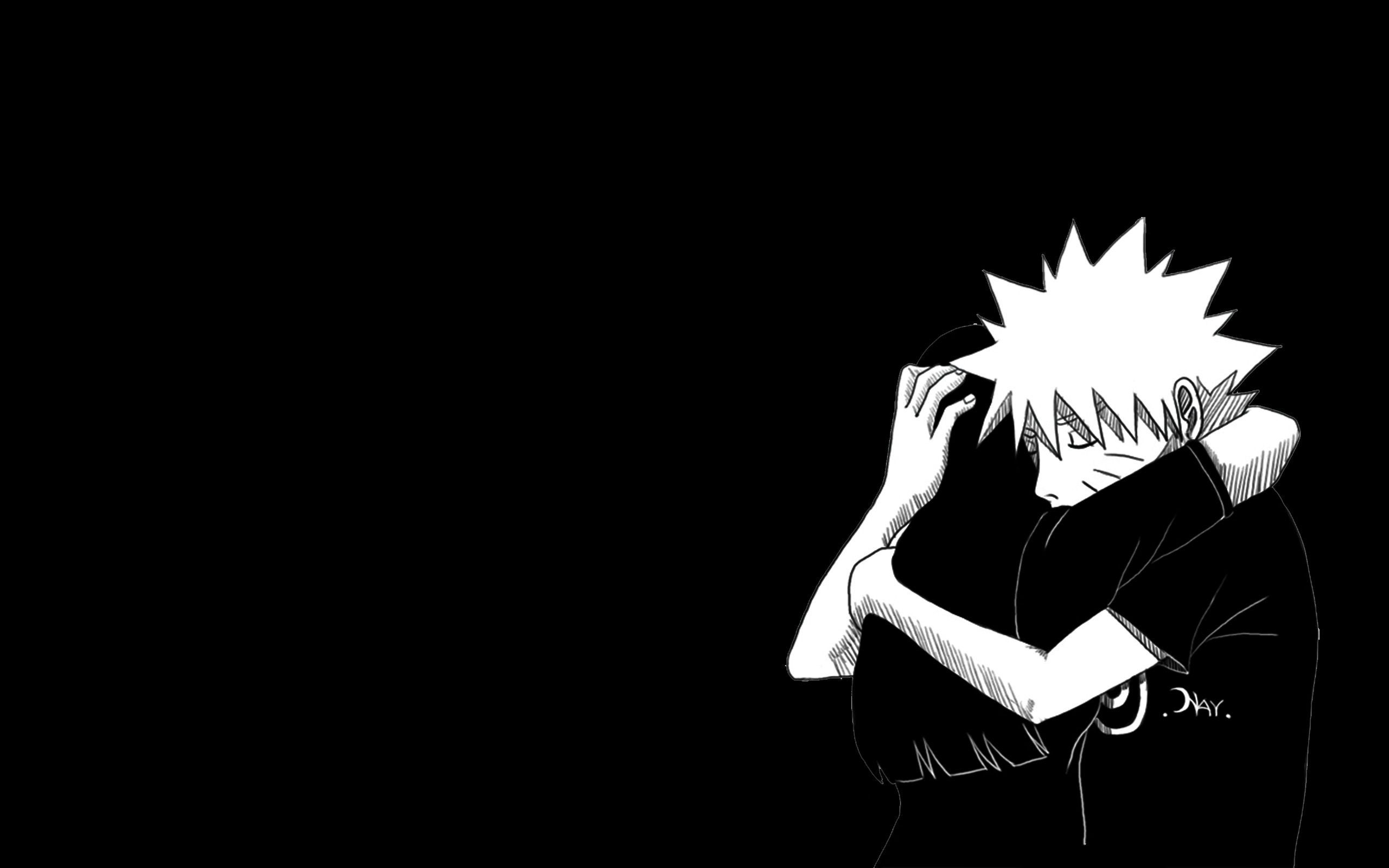 Anime Black And White Iphone Wallpapers