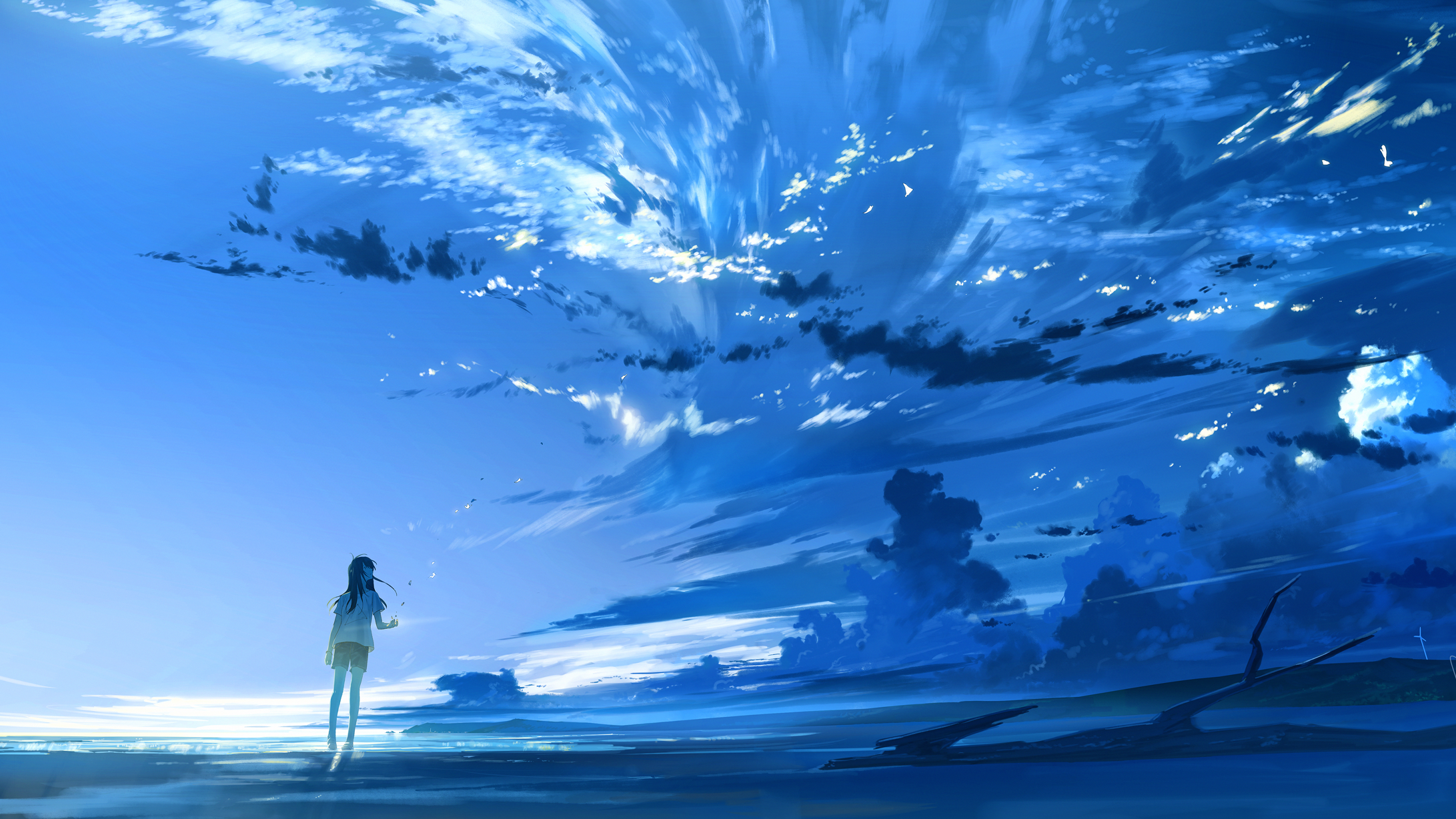 Anime Blue Wallpapers