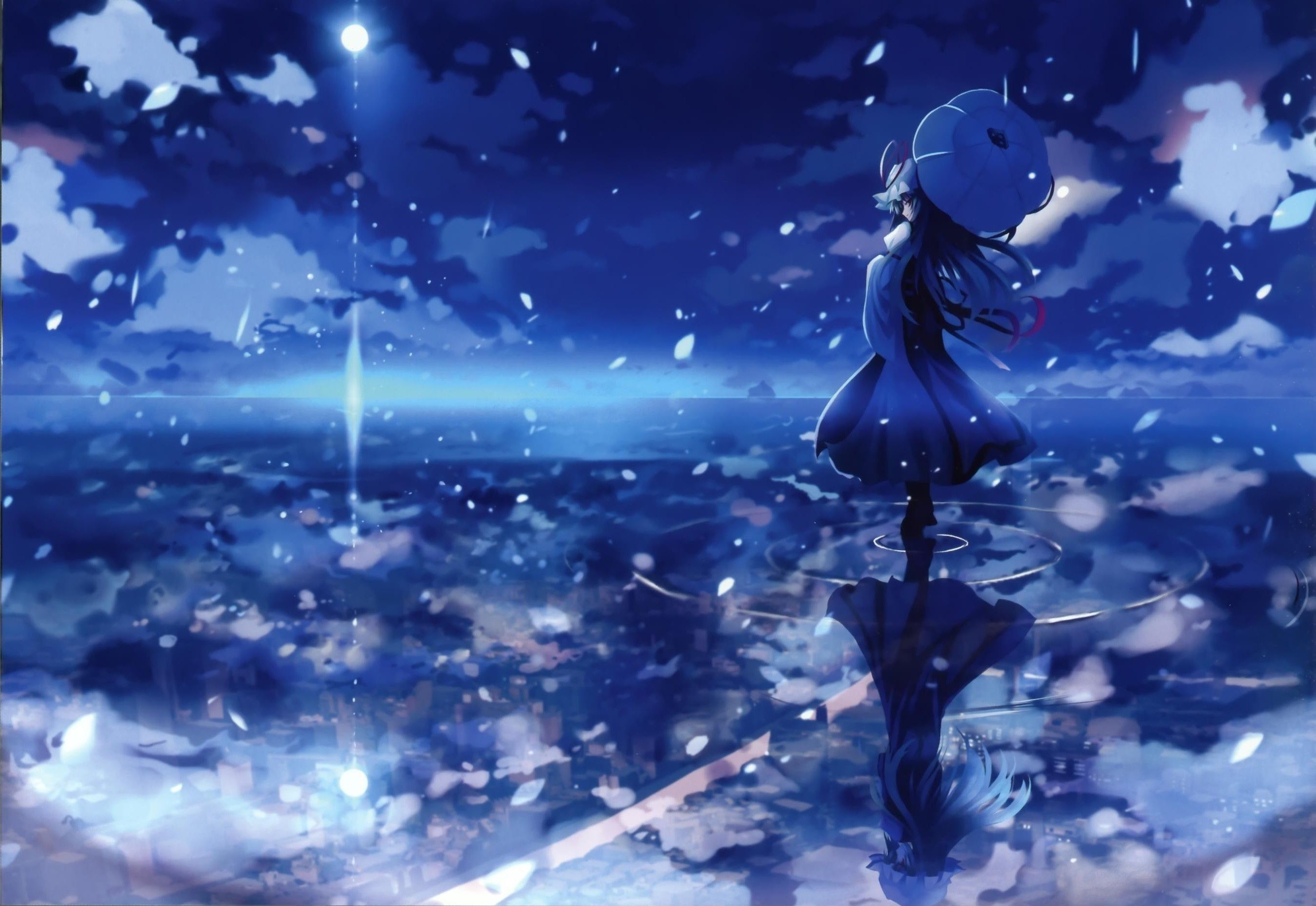 Anime Blue Wallpapers