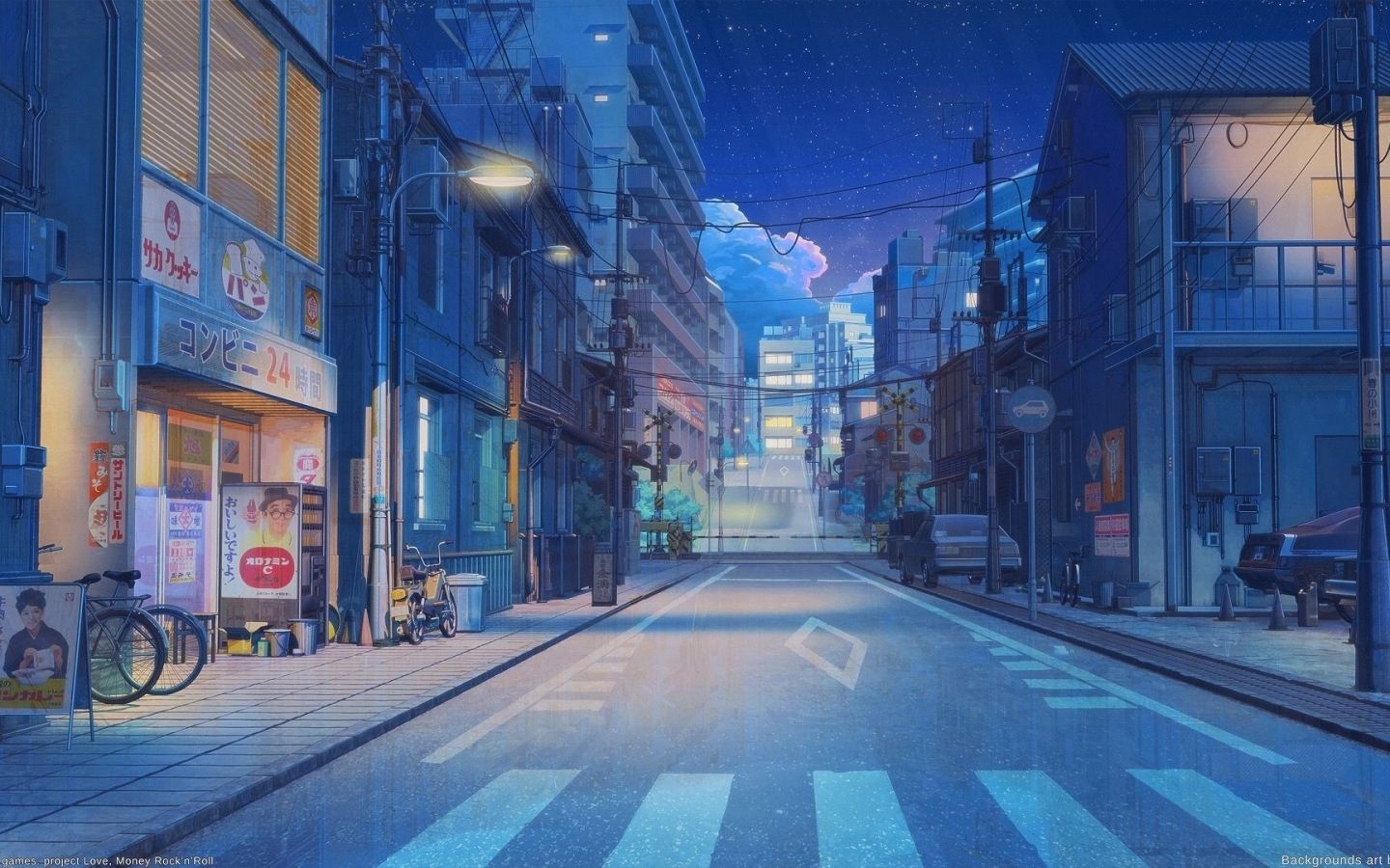 Anime Blue Wallpapers