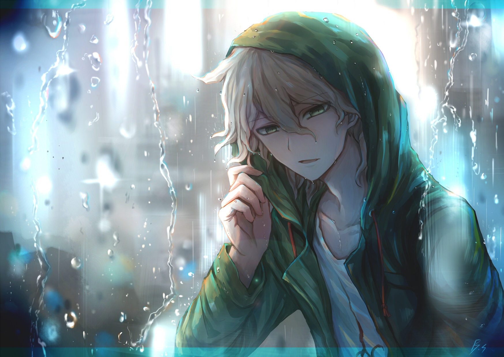 Anime Boy Rain Wallpapers
