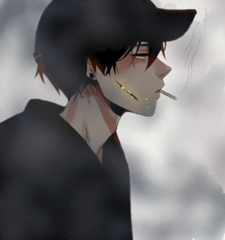 Anime Boy Smoking Wallpapers