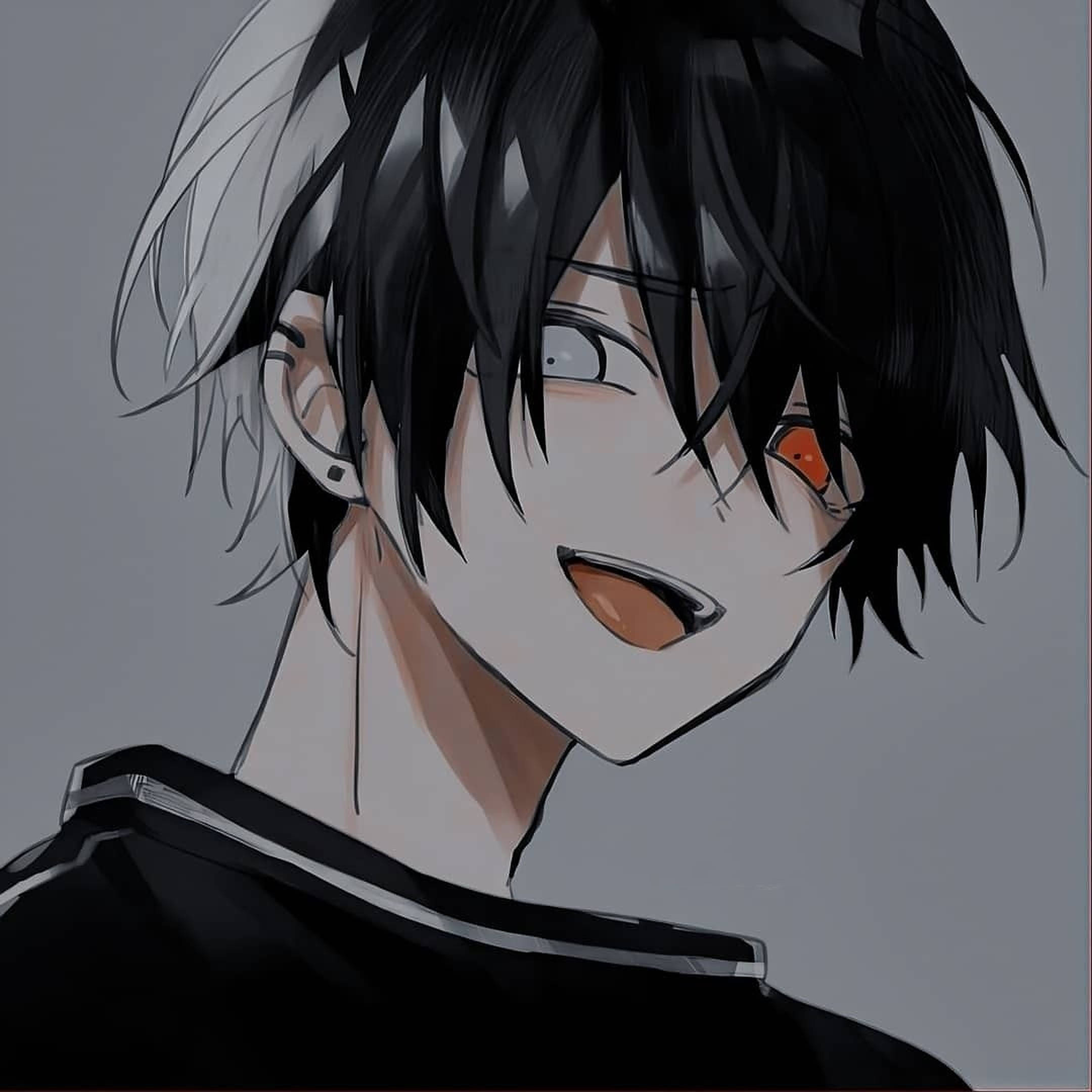 Anime Boy With Black Hair Wallpapers