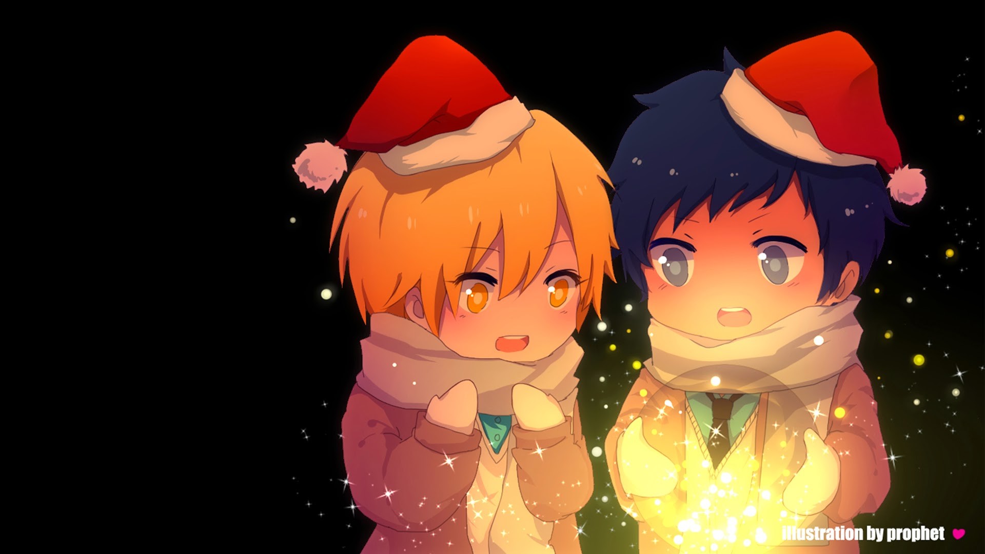 Anime Boy Xmas Wallpapers