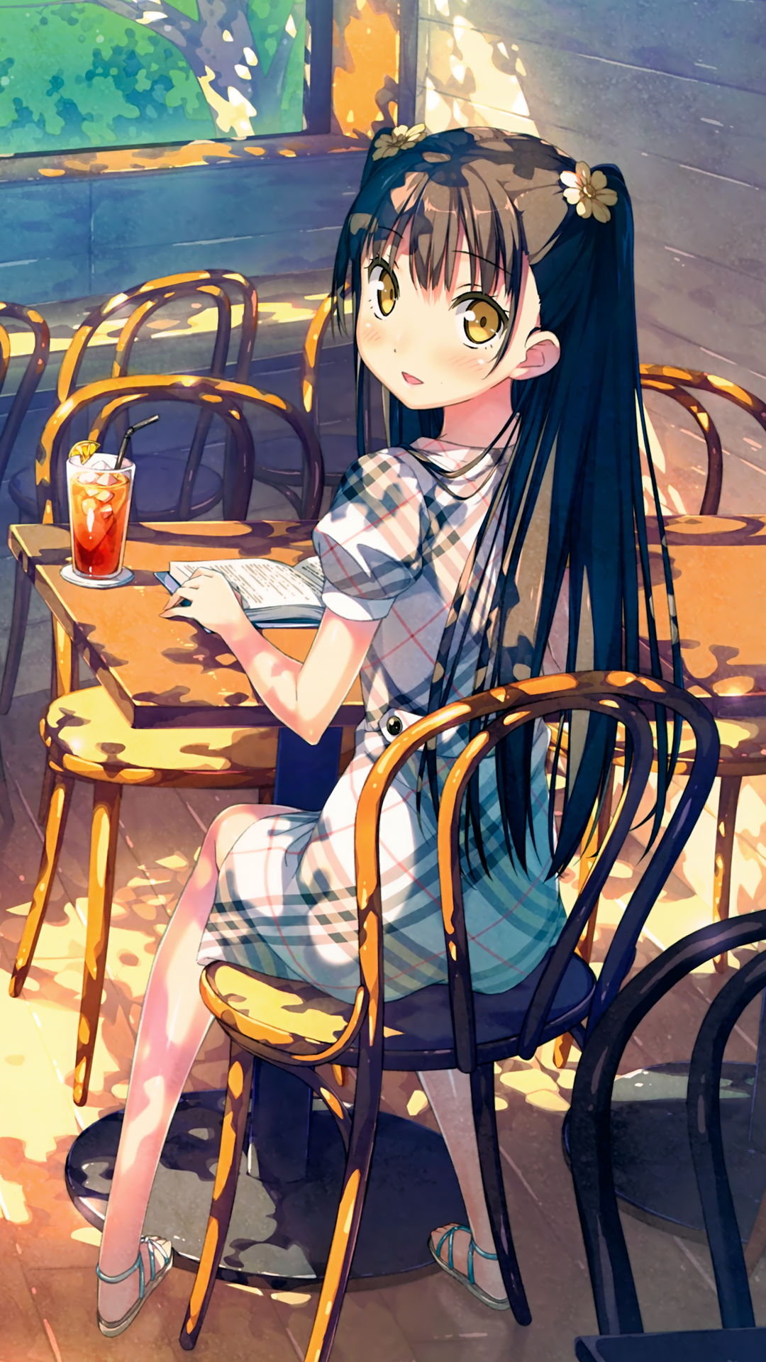 Anime Cafe Wallpapers