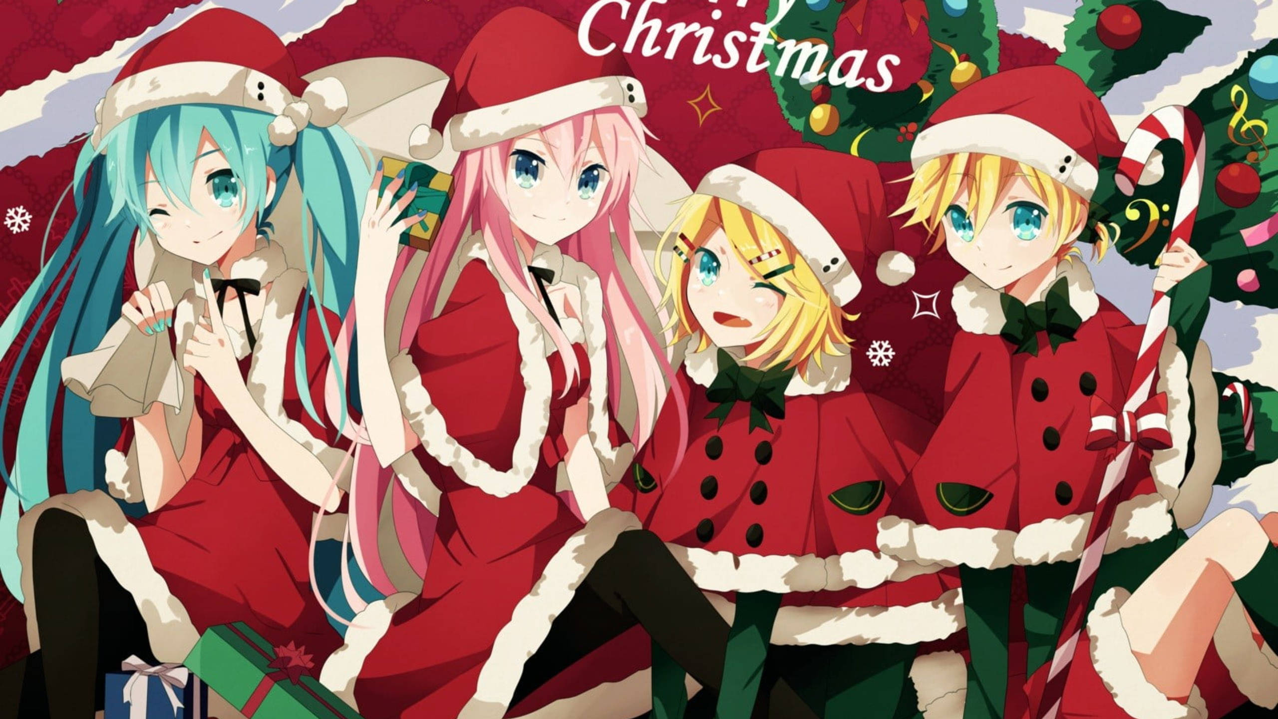 Anime Christmas Hd Wallpapers