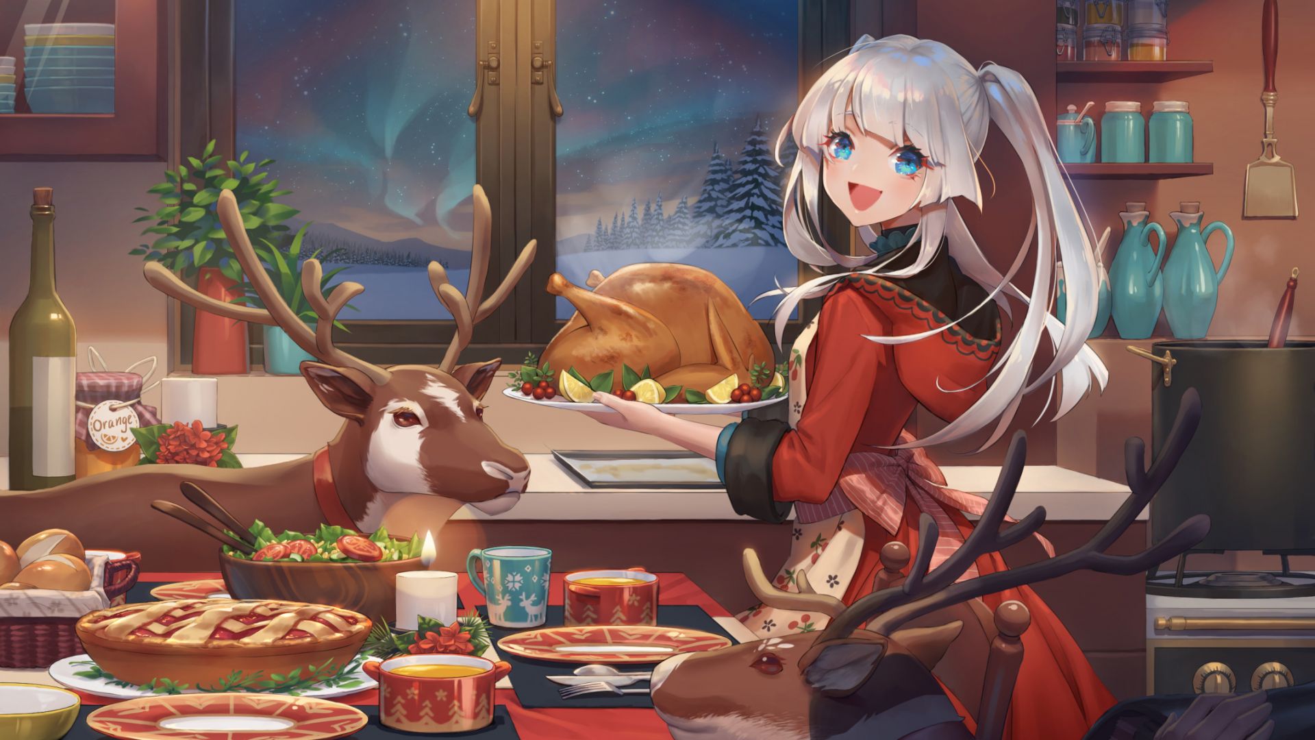 Anime Christmas Hd Wallpapers